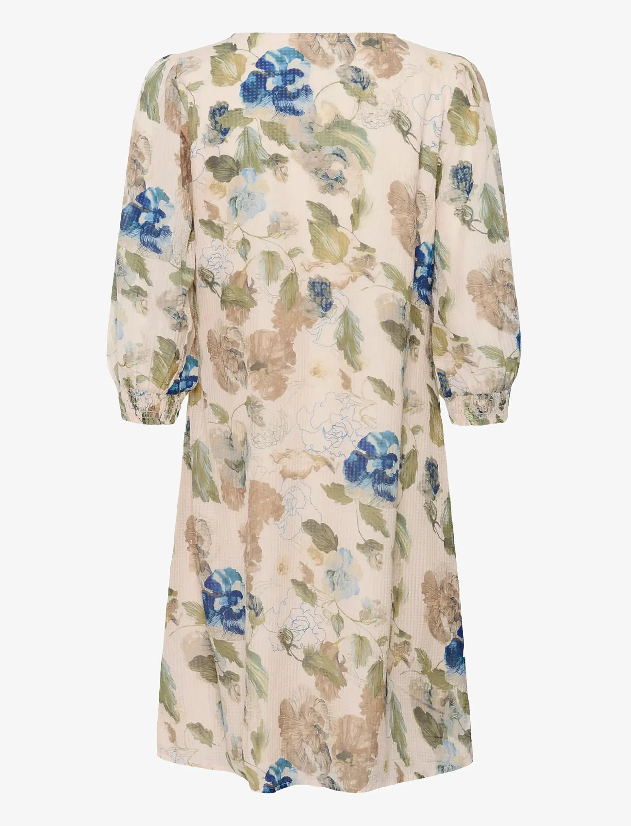 Cream - CRLucia Short Dress - suvekleidid - hailey print with blue - 2