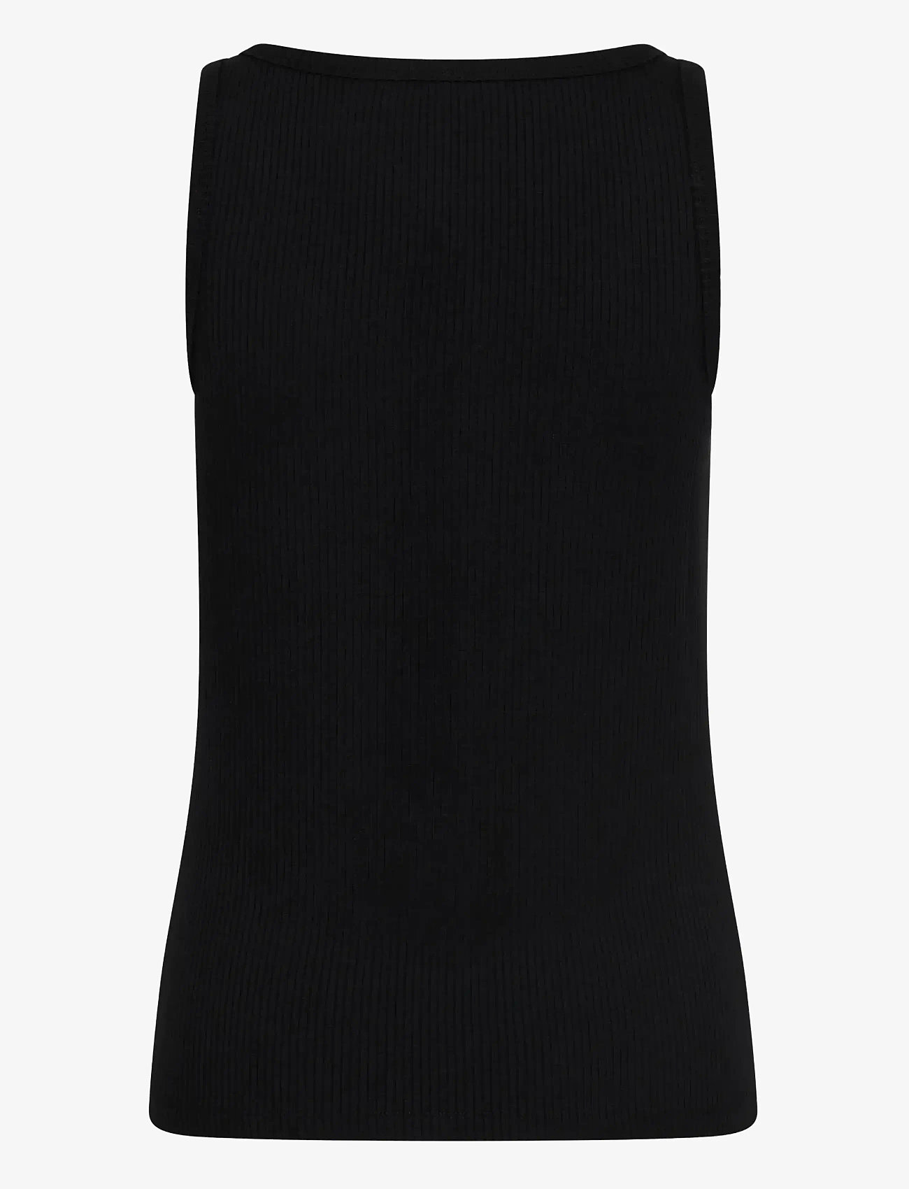 Cream - CRRibba Deco Top - Ärmellose tops - pitch black - 2