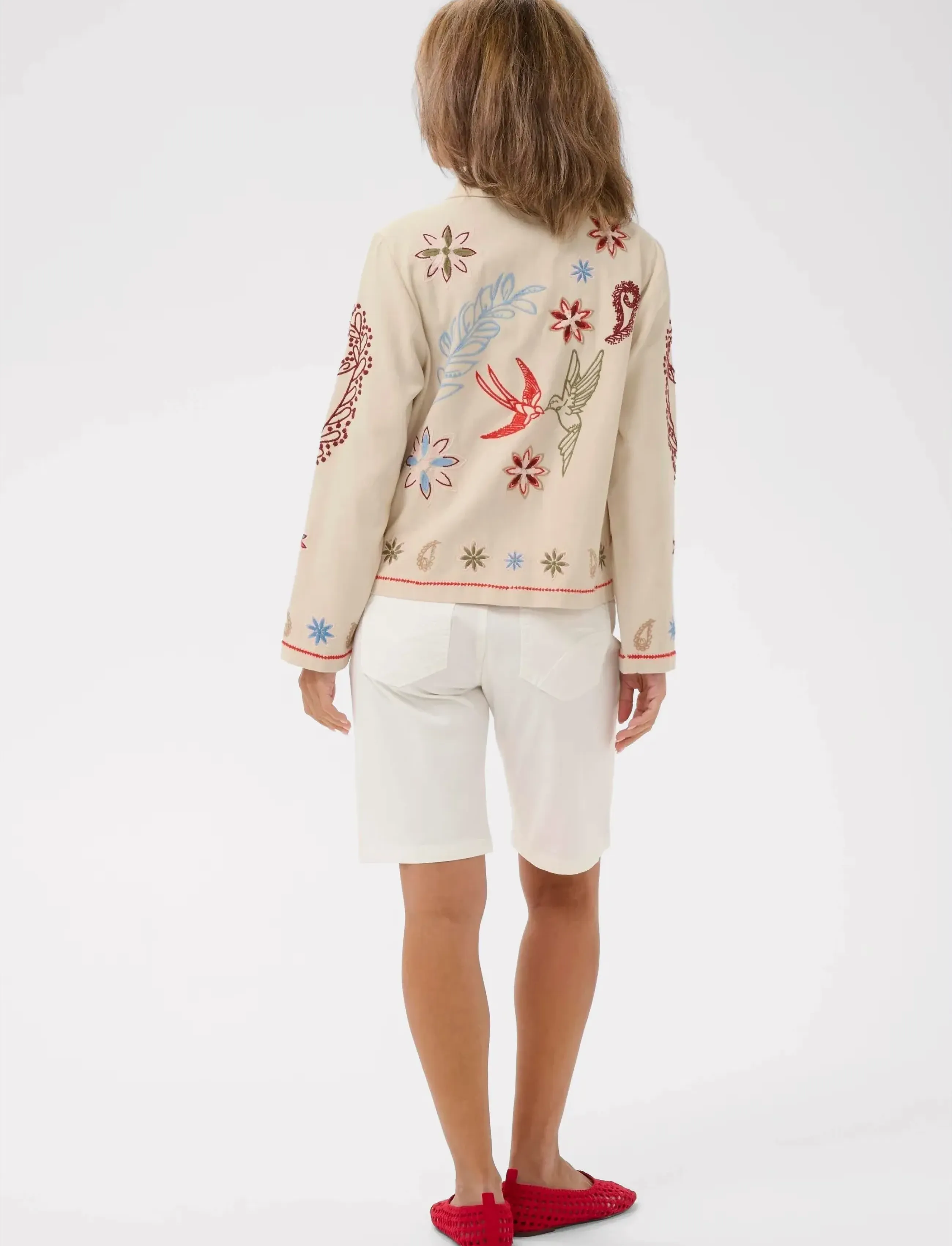 Cream - CRRosetta Jacket - vårjakker - perfectly pale - 3