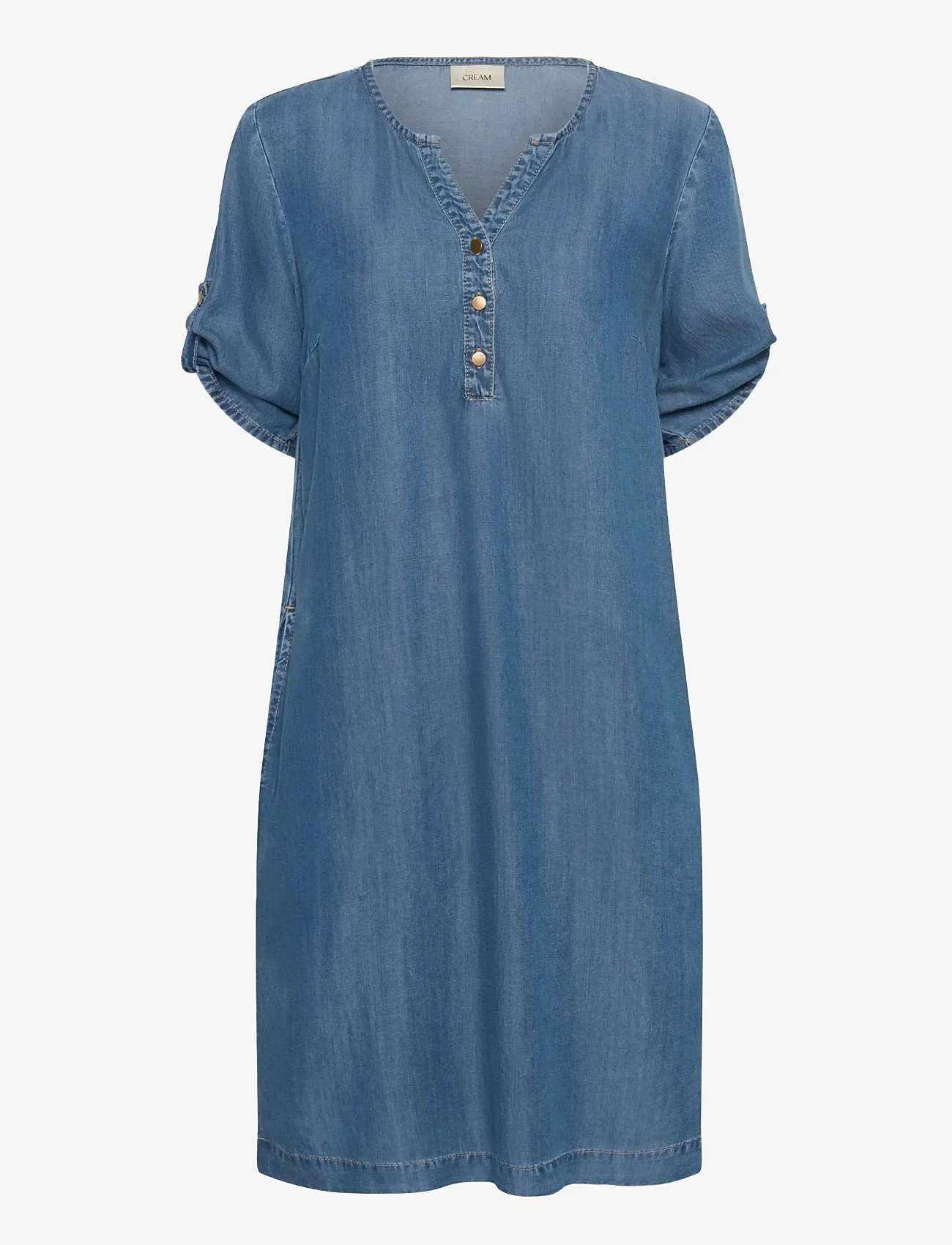 Cream - CRMolly Dress - jeanskleider - jaspar blue denim - 1