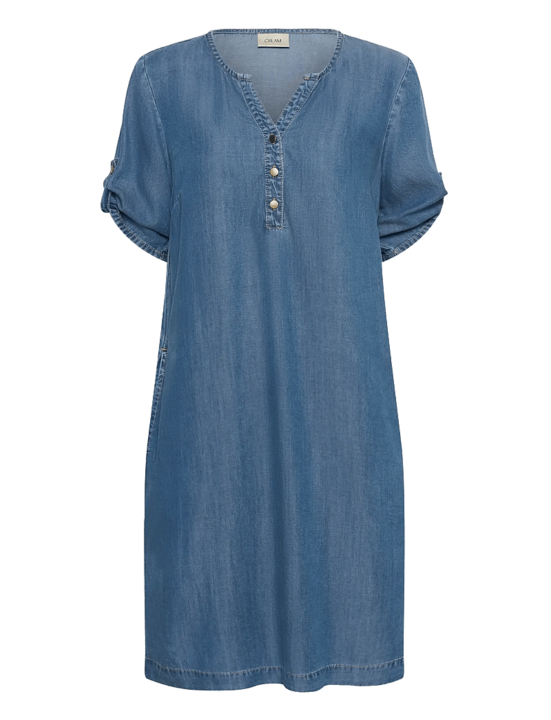 Cream - CRMolly Dress - jeanskleider - jaspar blue denim - 1