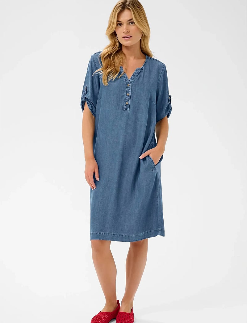 Cream - CRMolly Dress - jeanskleider - jaspar blue denim - 3