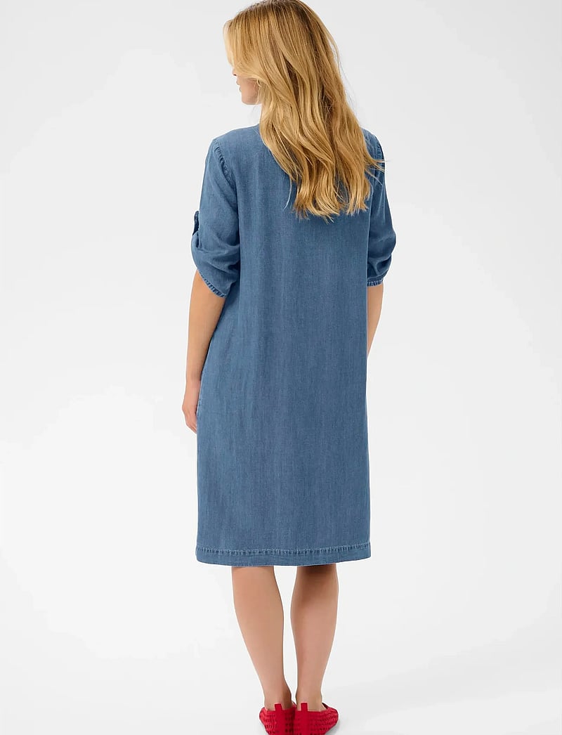 Cream - CRMolly Dress - jeanskleider - jaspar blue denim - 4