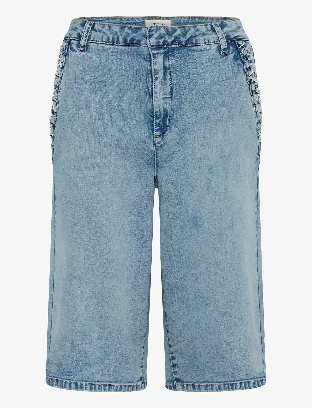 Cream - CRVisti Bermuda Shorts - jorts - duncan medium blue denim - 1