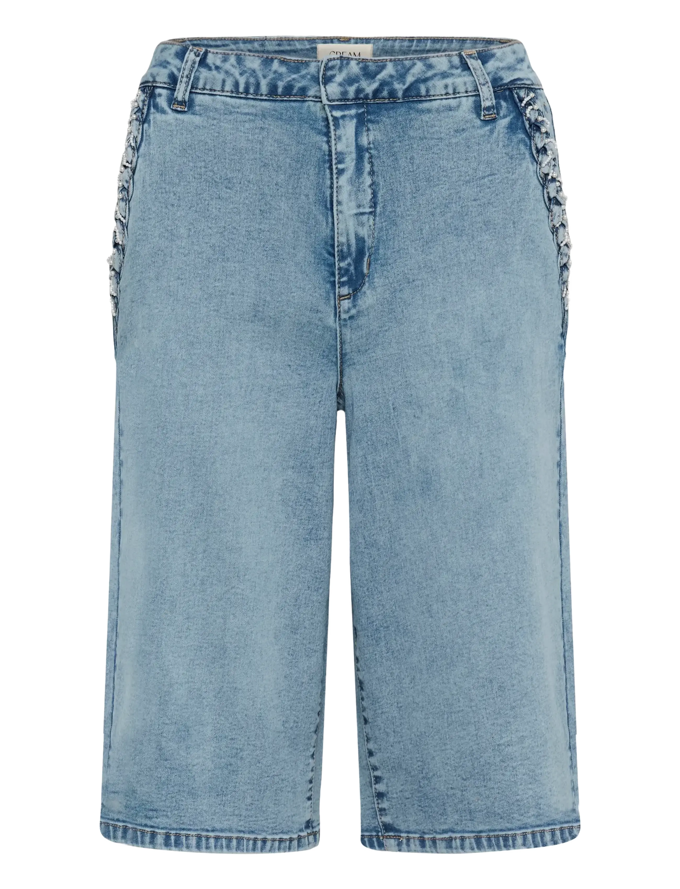 Cream CRVisti Bermuda Shorts - Shorts - DUNCAN MEDIUM BLUE DENIM / blue
