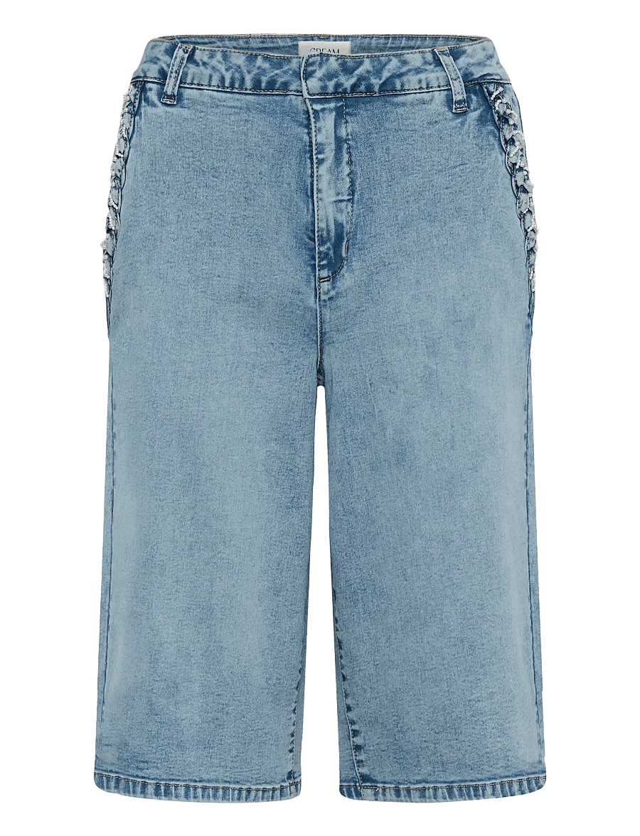 Cream - CRVisti Bermuda Shorts - jeansshorts - duncan medium blue denim - 1