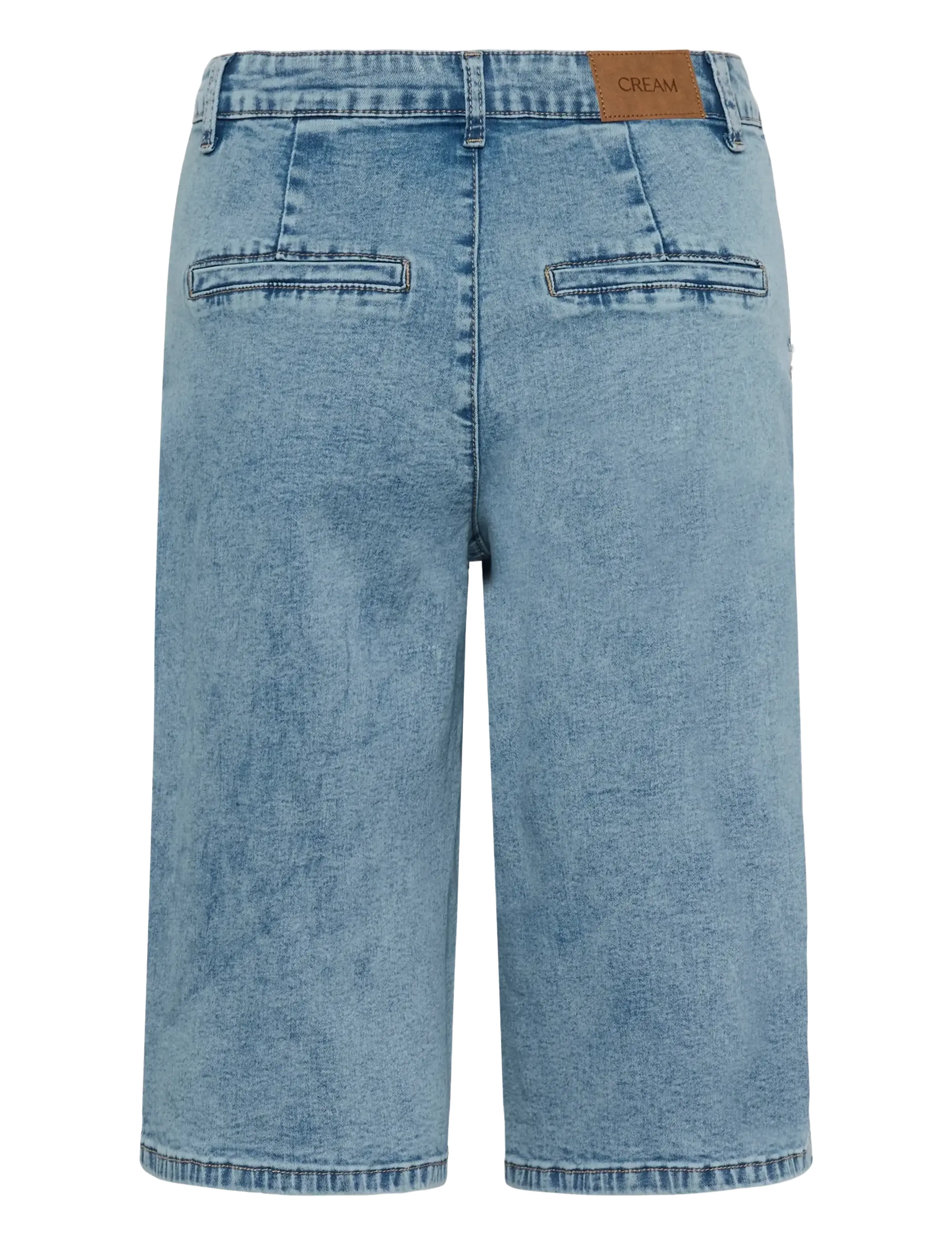 Cream - CRVisti Bermuda Shorts - lühikesed teksapüksid - duncan medium blue denim - 2