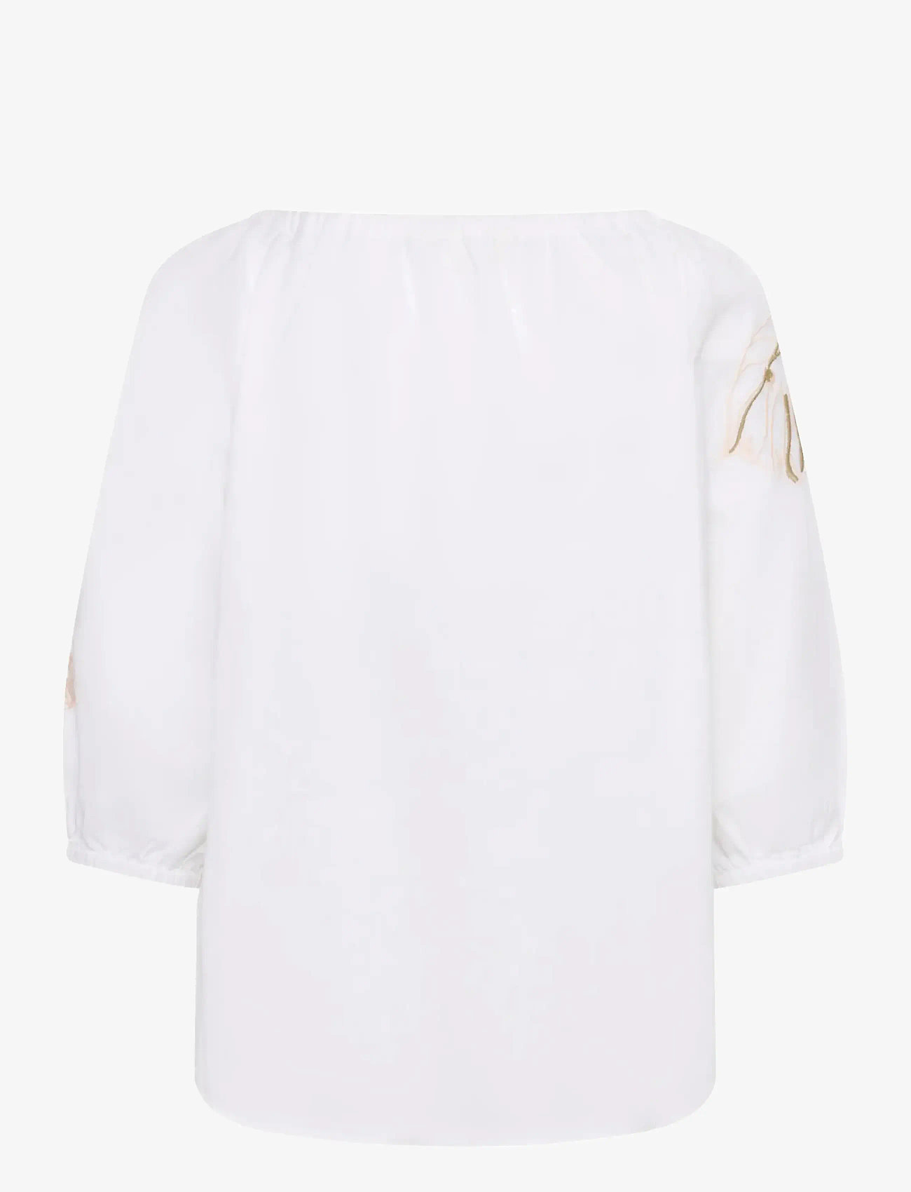 Cream - CRBrianna Blouse - langærmede bluser - snow white - 2