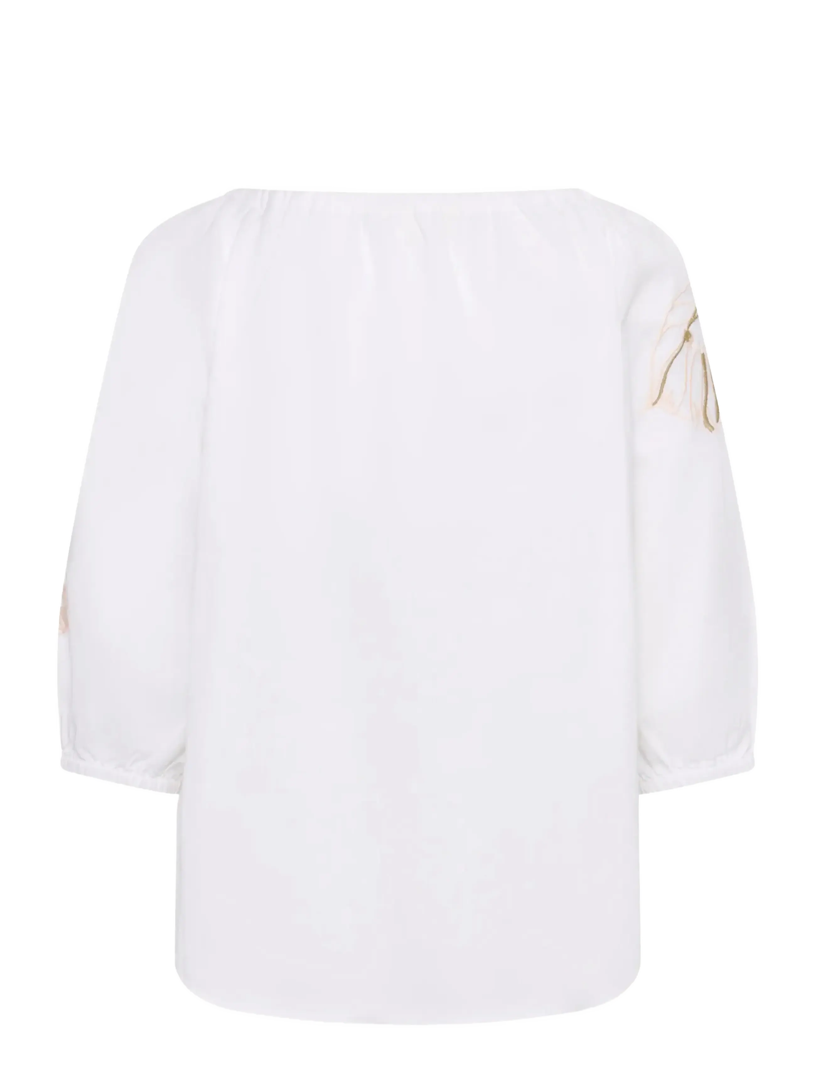 Cream - CRBrianna Blouse - langärmlige blusen - snow white - 2