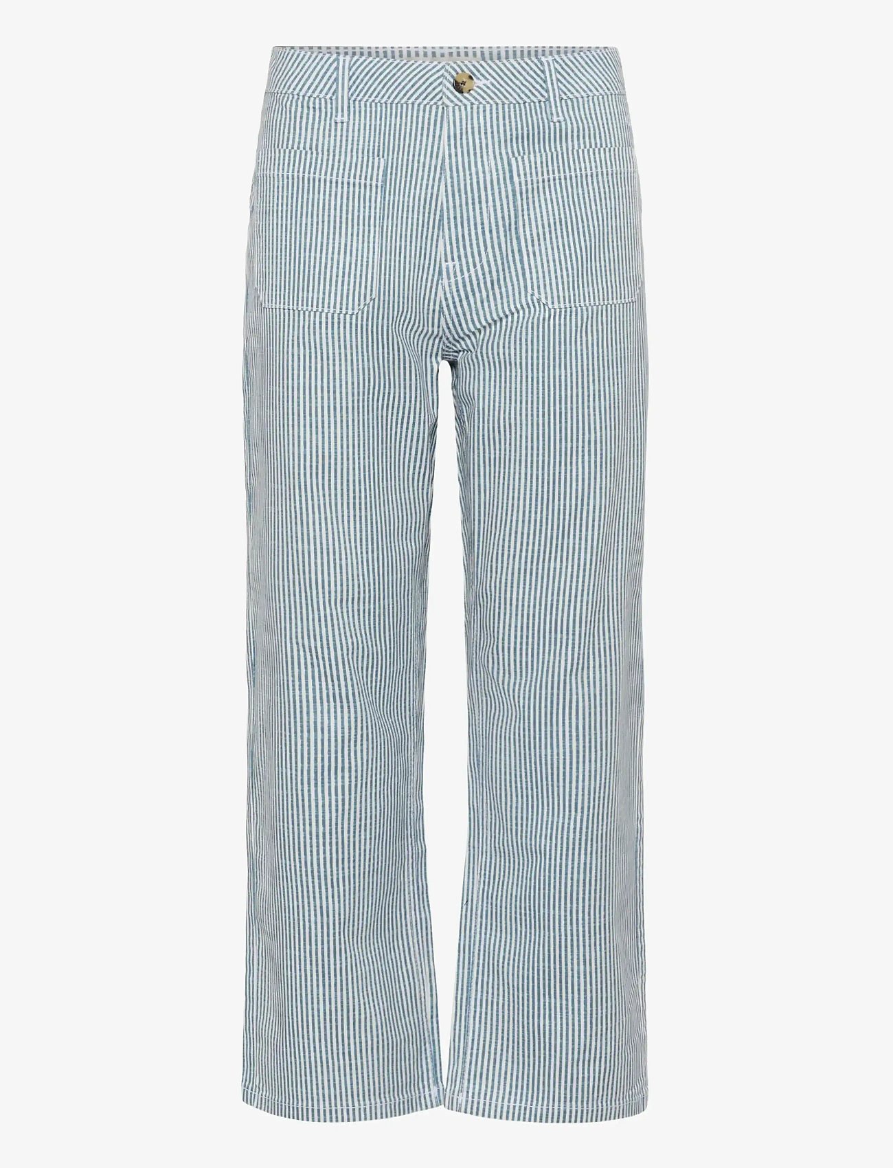 Cream - CRBerta 7/8 Twill - Audrey Fit - broeken met rechte pijp - horizon blue milkboy - 1