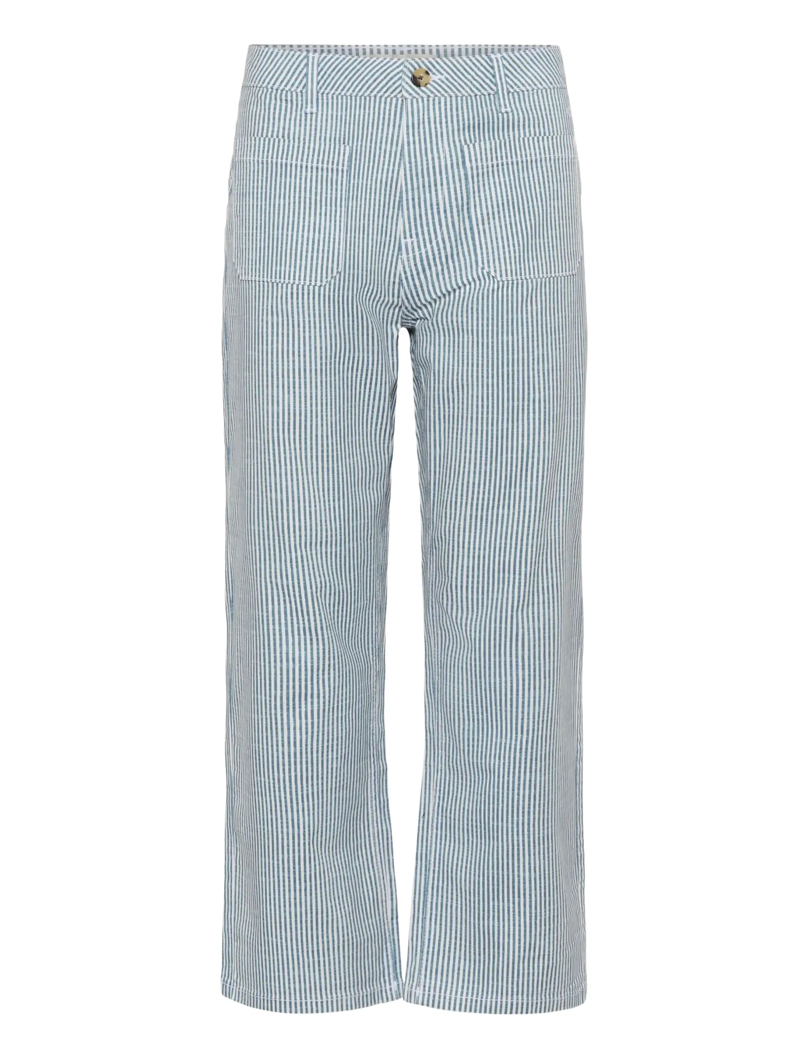 Cream CRBerta 7/8 Twill - Audrey Fit - Bukser - HORIZON BLUE MILKBOY / blue