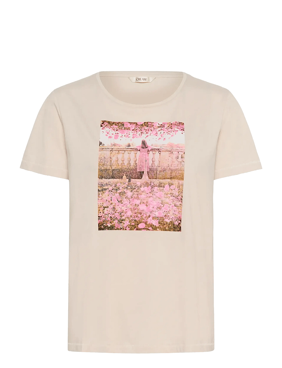 Cream - CRJoliy T-Shirt - t-shirts - pink nectar paris - 1