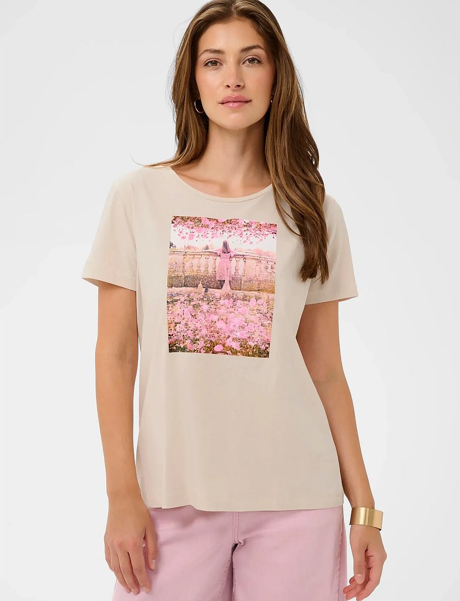 Cream - CRJoliy T-Shirt - t-shirts - pink nectar paris - 0