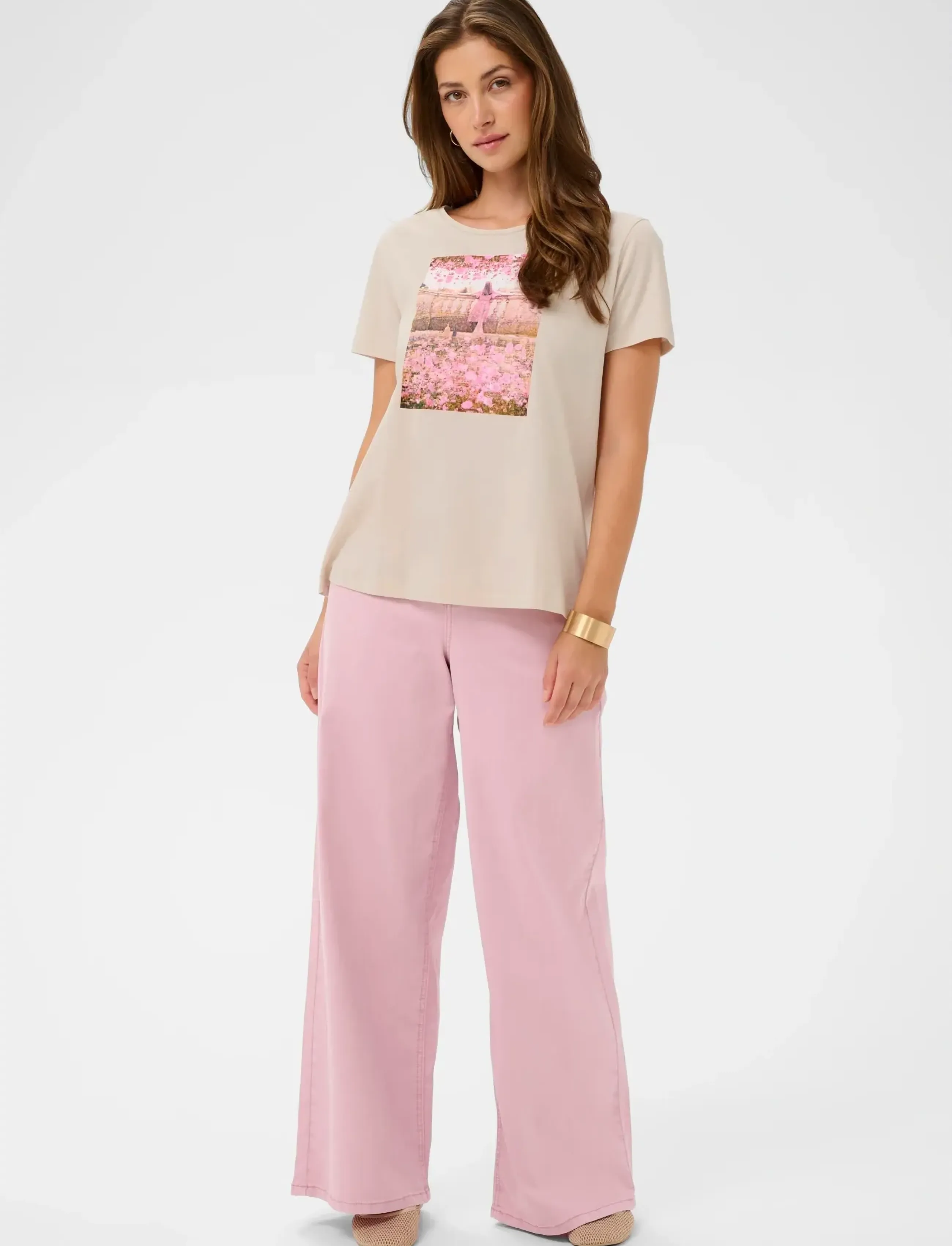 Cream - CRJoliy T-Shirt - t-shirts - pink nectar paris - 3