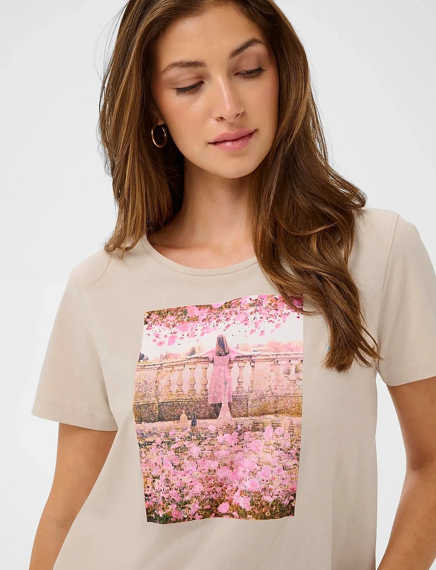 Cream - CRJoliy T-Shirt - t-shirts - pink nectar paris - 5