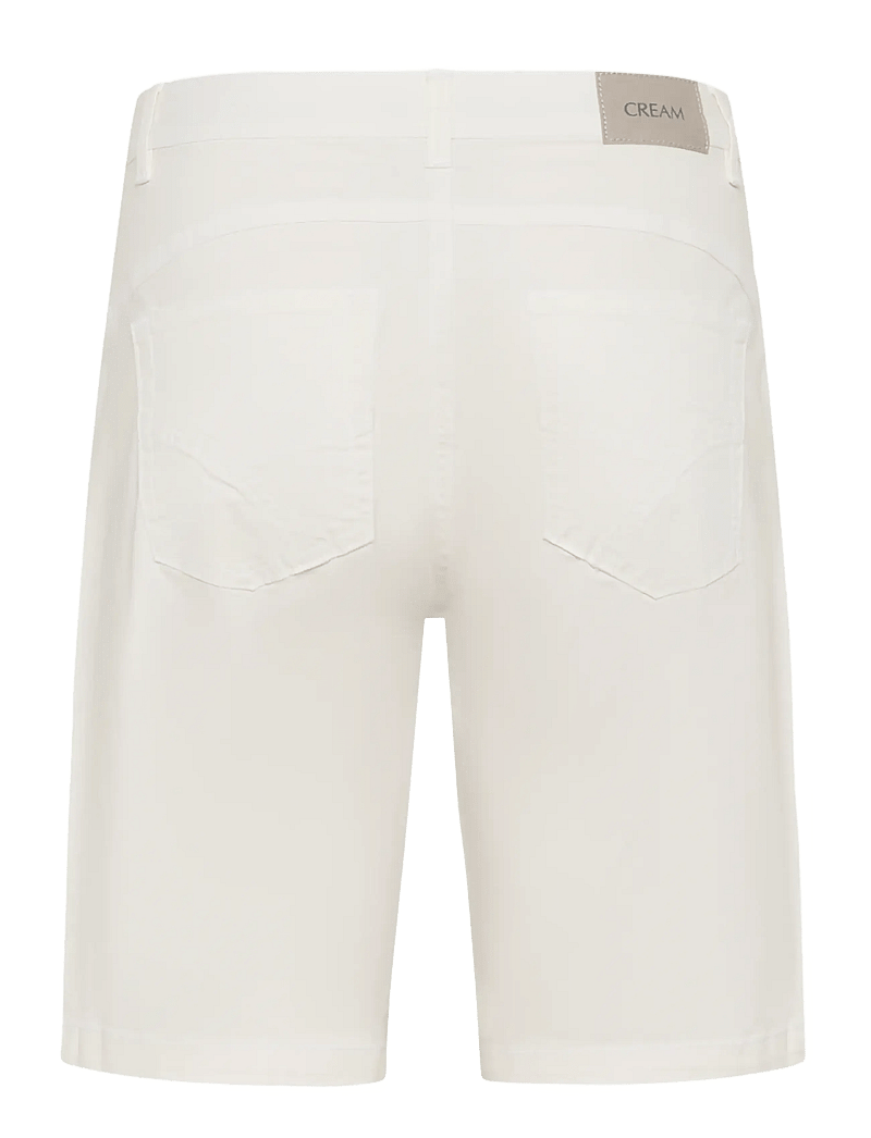 Cream - CRBerta Twill Shorts - Coco Fit - casual shorts - snow white - 2