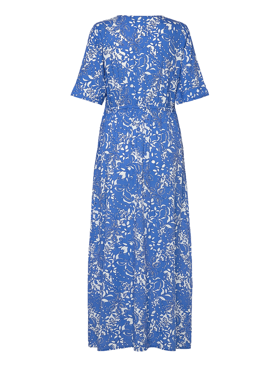 Cream - CRTiah Dress - sommarklänningar - blue toile - 2