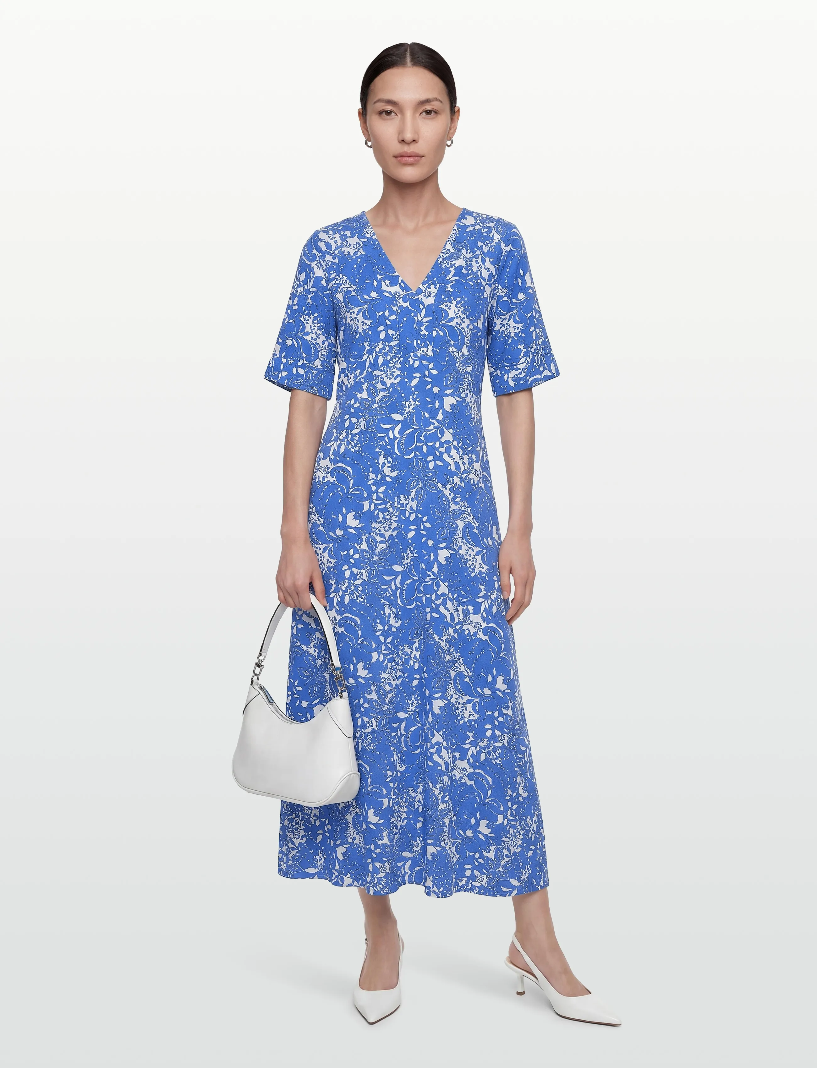 Cream Crtiah Dress, 44, Dresses, Blau - Maxi Frauen