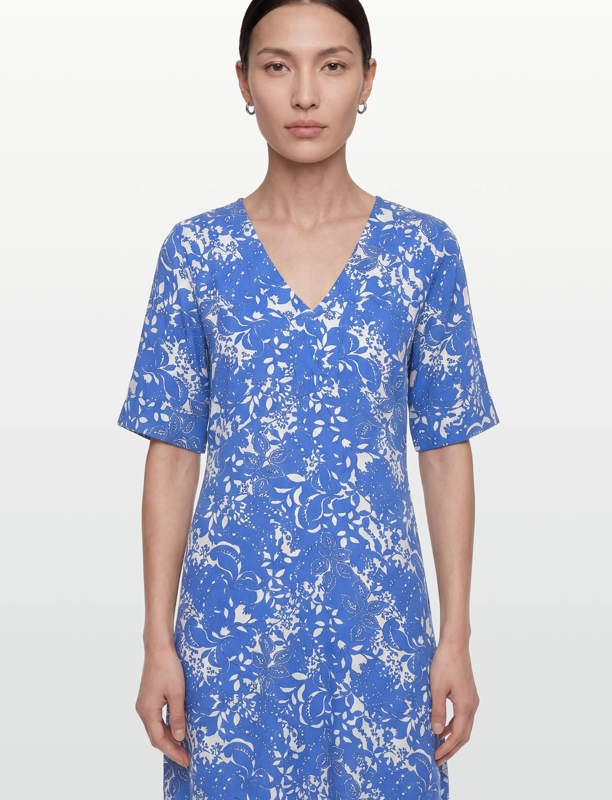 Cream - CRTiah Dress - sommerkleider - blue toile - 3