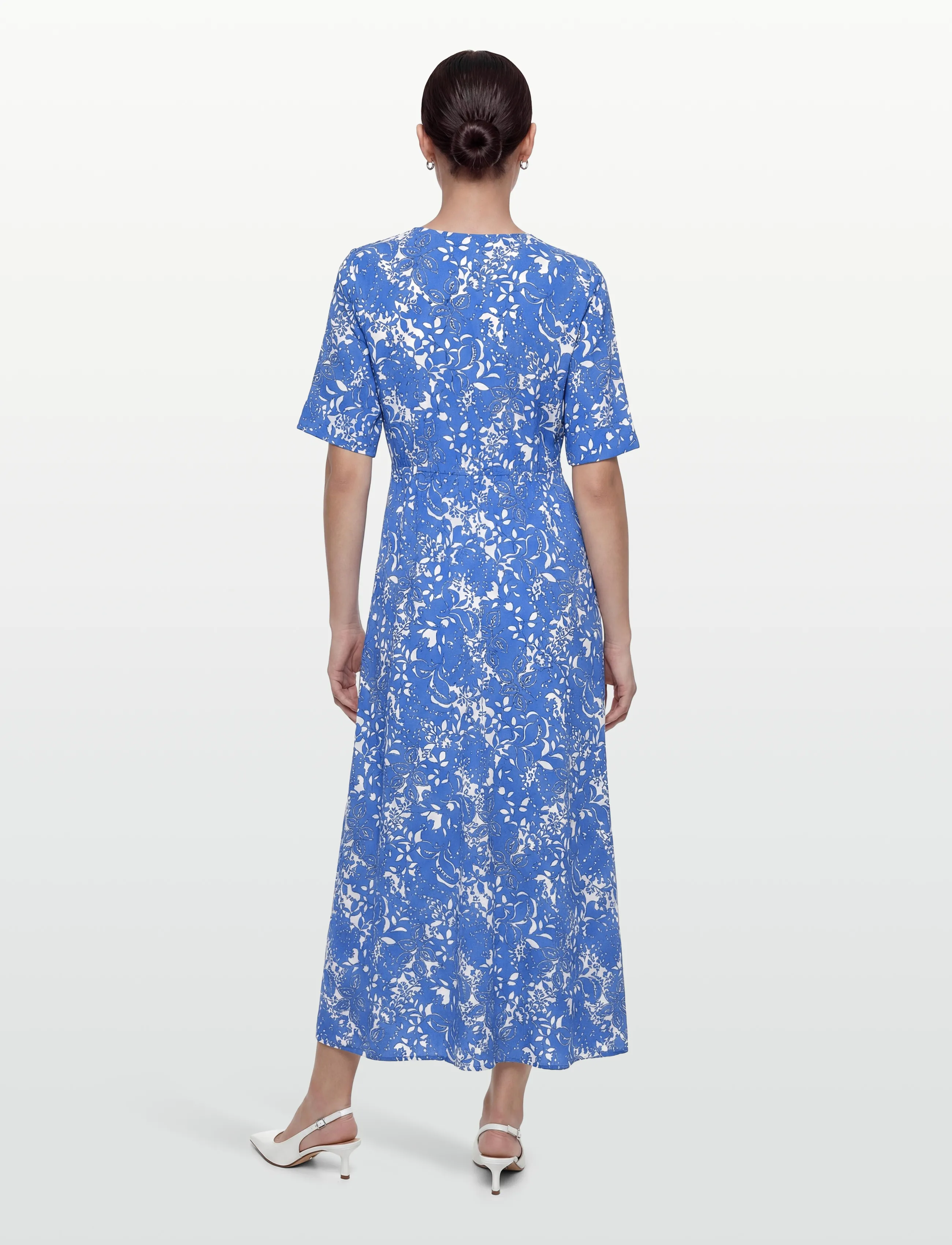 Cream - CRTiah Dress - sommerkleider - blue toile - 4