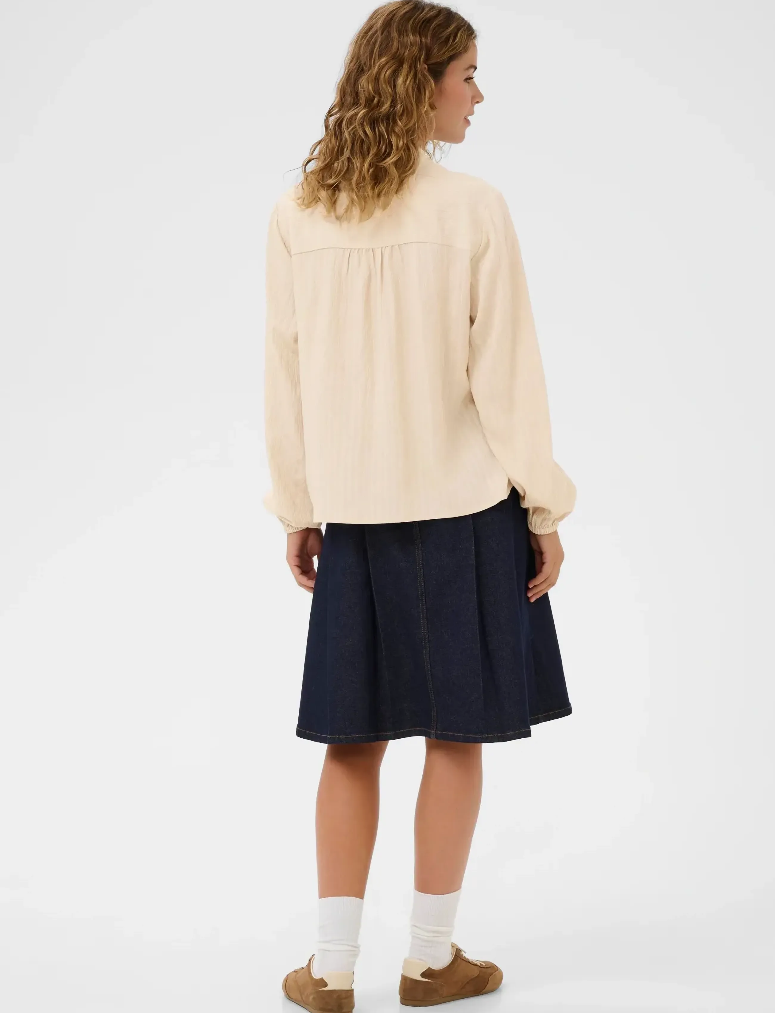 Cream - CRBirthe Blouse - langærmede bluser - oatmeal - 4