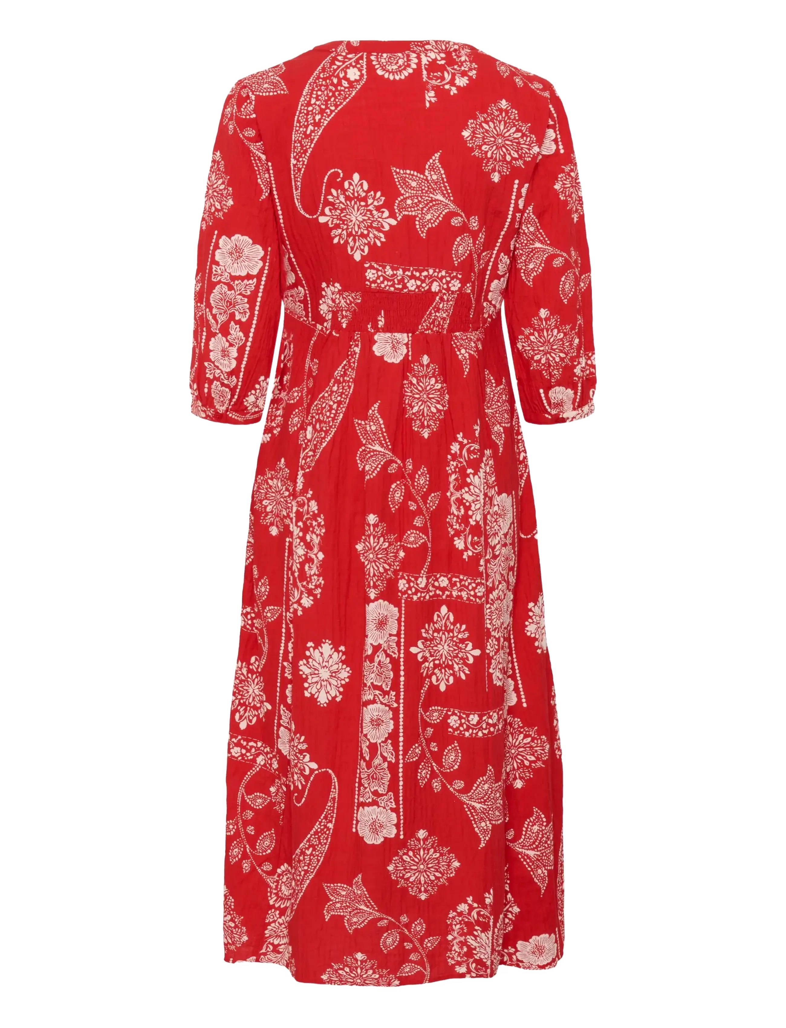 Cream - CRGianna Dress - sommerkjoler - red ethnic print - 2
