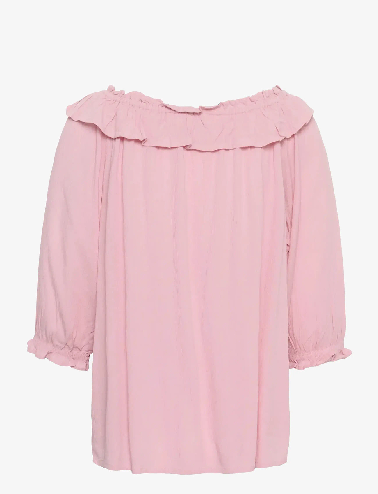 Cream - CRBonita Blouse - long sleeved blouses - pink nectar - 2