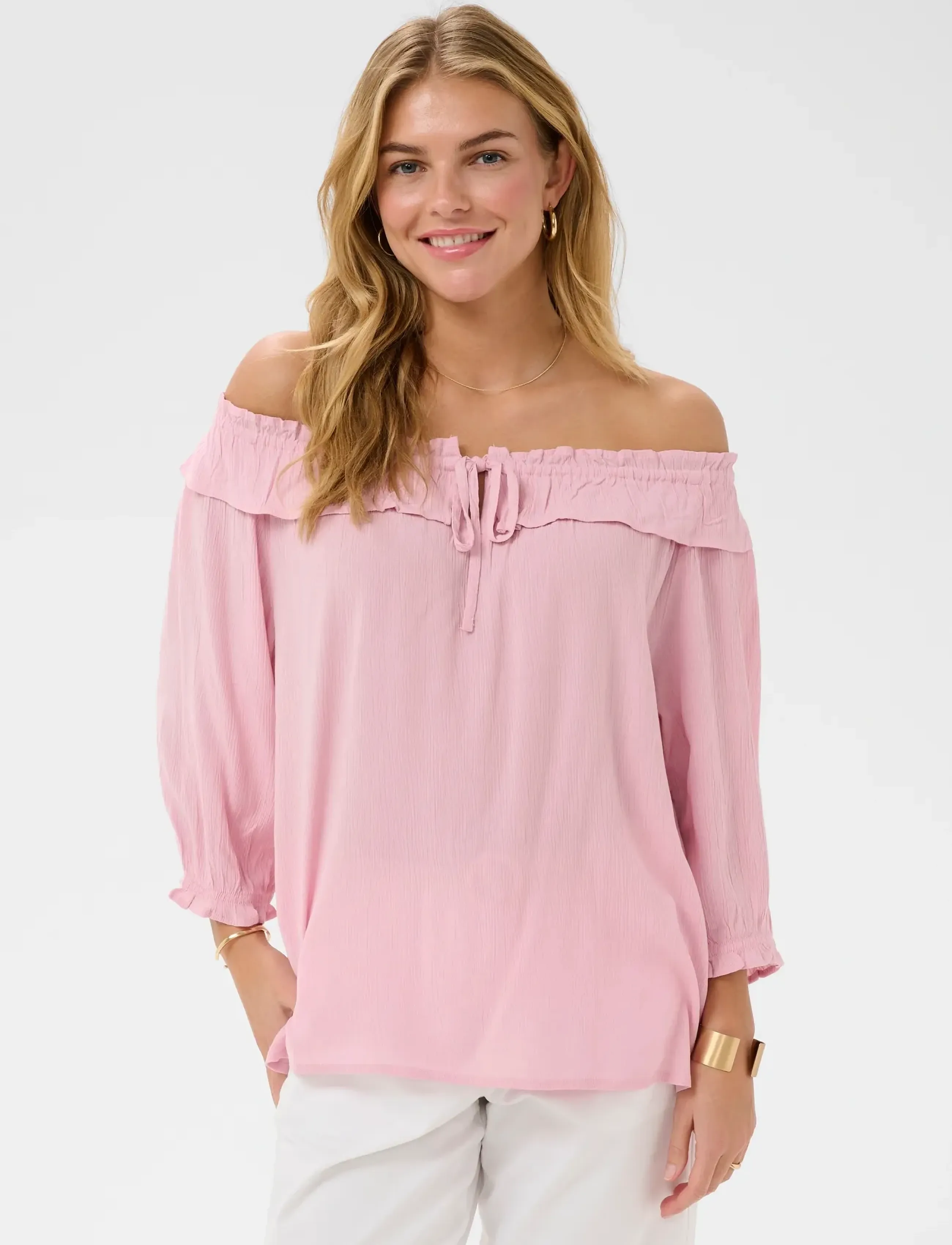 Cream Crbonita Blouse, 46, Pink, Bluser > Langærmede, Dame