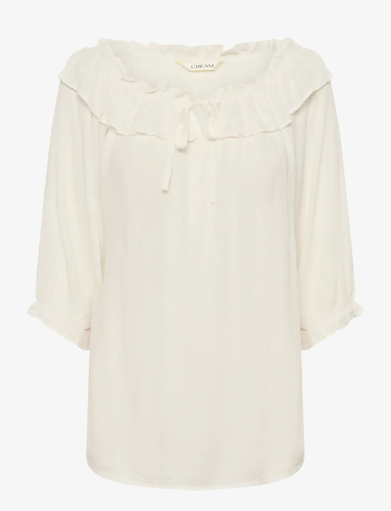 Cream - CRBonita Blouse - pikkade varrukatega pluusid - whisper white - 1