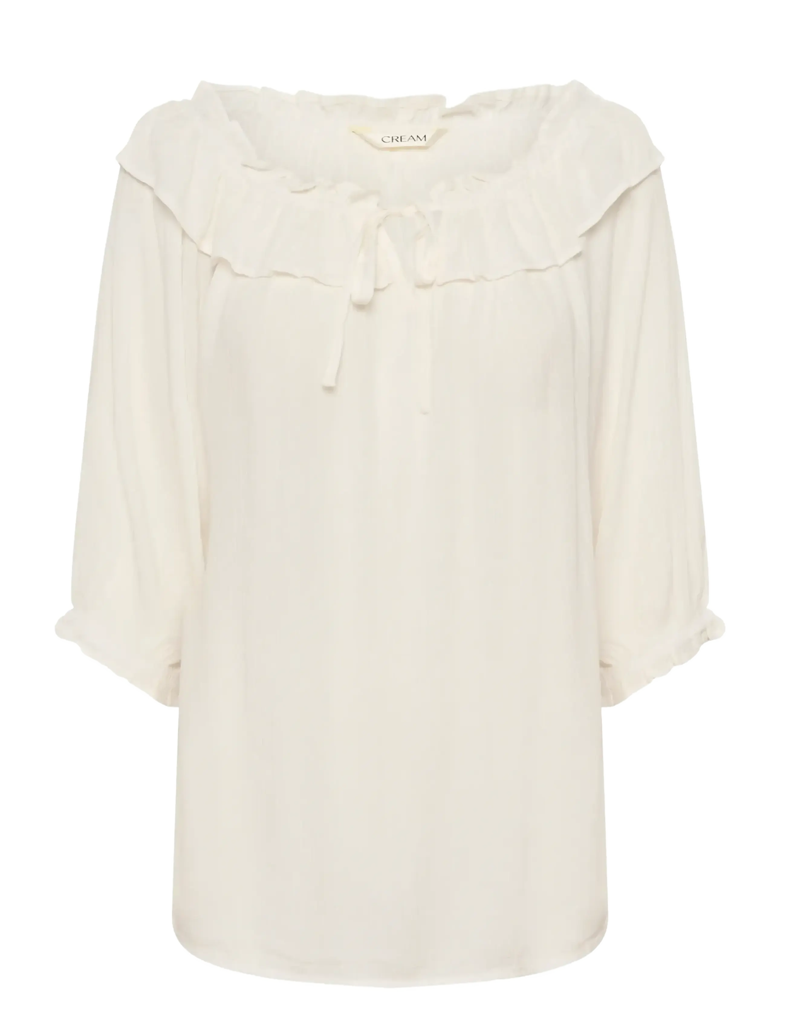 Cream CRBonita Blouse - Transitional Layering - WHISPER WHITE / cream