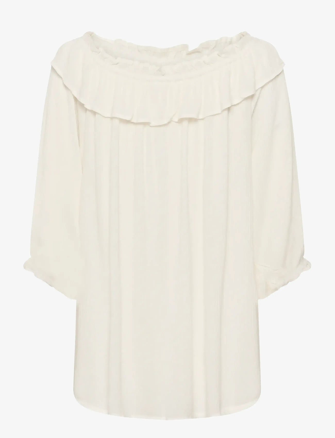 Cream - CRBonita Blouse - pikkade varrukatega pluusid - whisper white - 2