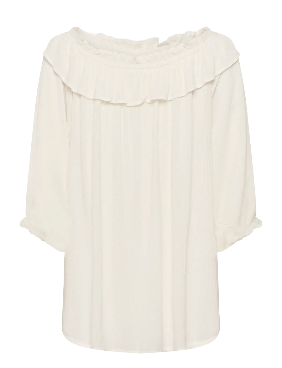Cream - CRBonita Blouse - langærmede bluser - whisper white - 2