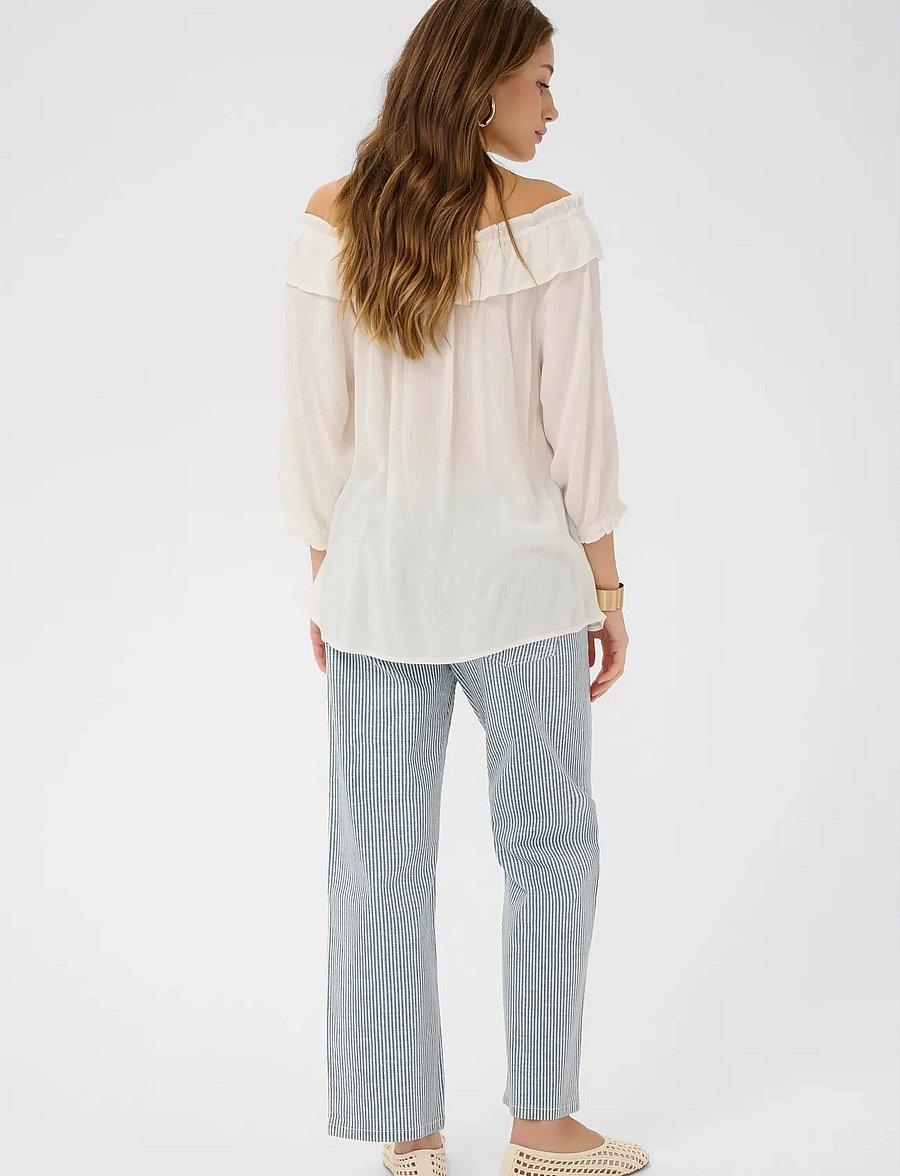 Cream - CRBonita Blouse - langærmede bluser - whisper white - 4