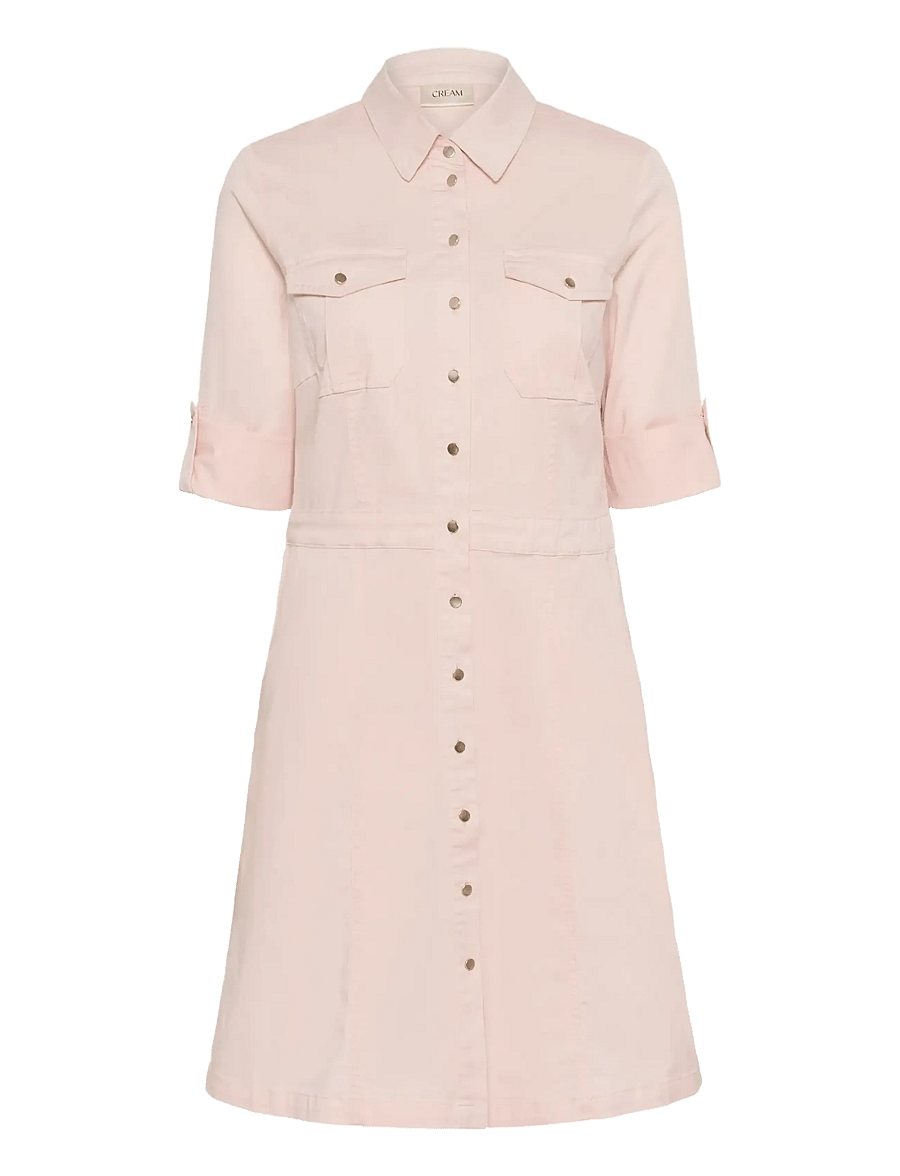 Cream - CROttilie Dress - sommarklänningar - peach blush - 1