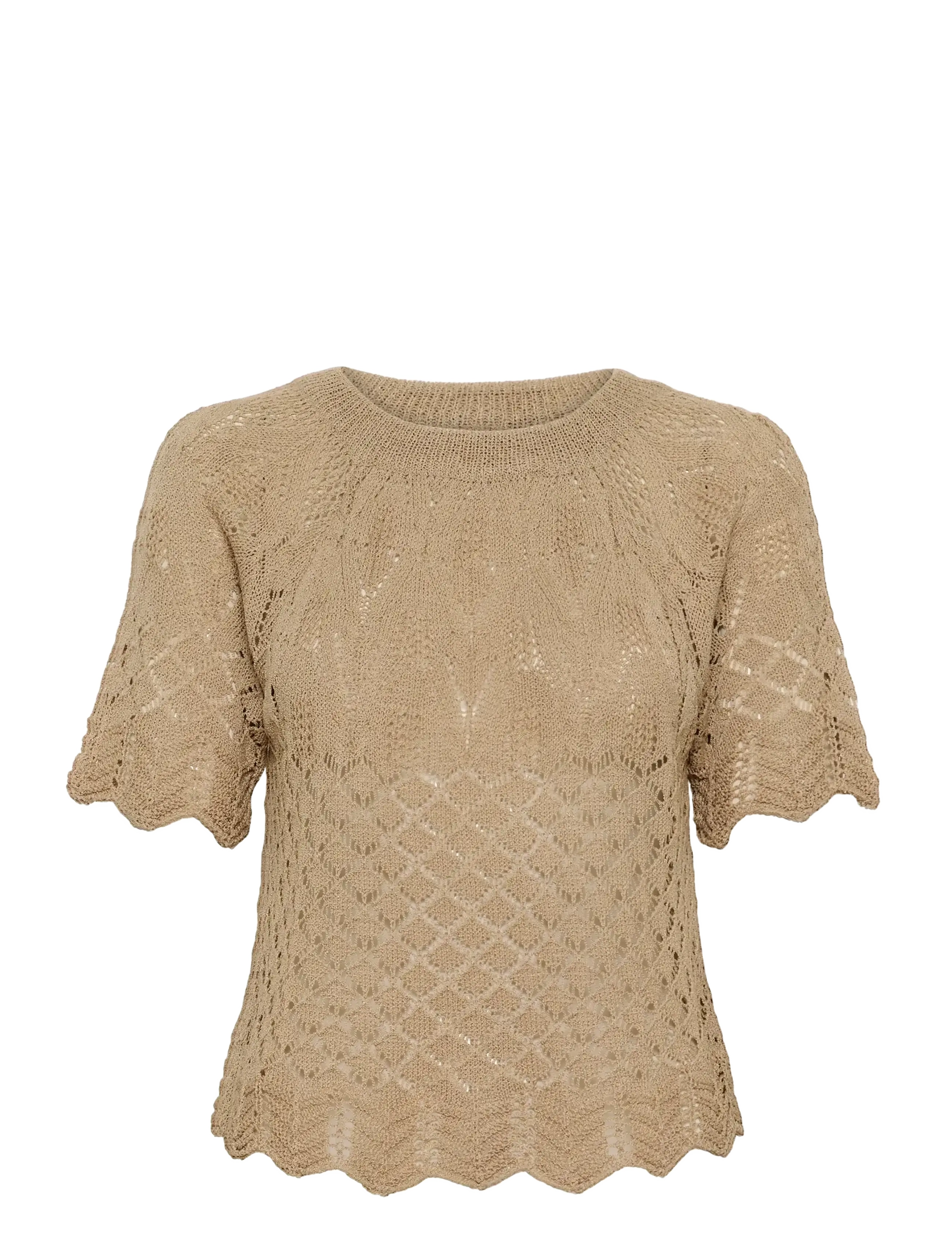 Cream CRSevija Short Blouse - Bluser - LIGHT AMPHORA / beige