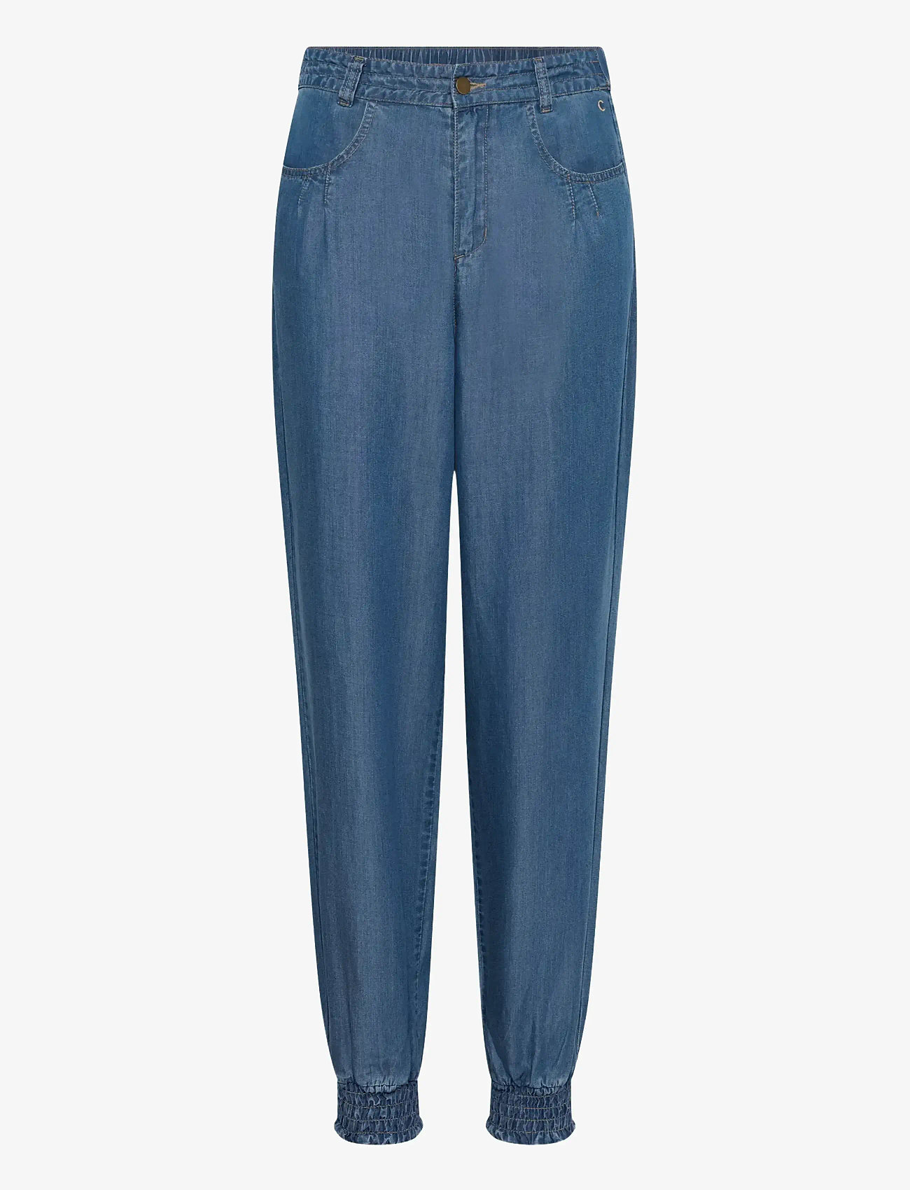 Cream - CRMolly Harem Pant - joggersid - jaspar blue denim - 1