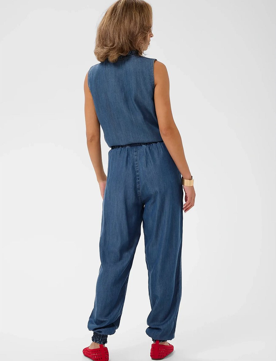Cream - CRMolly Harem Pant - bukser med lige ben - jaspar blue denim - 4