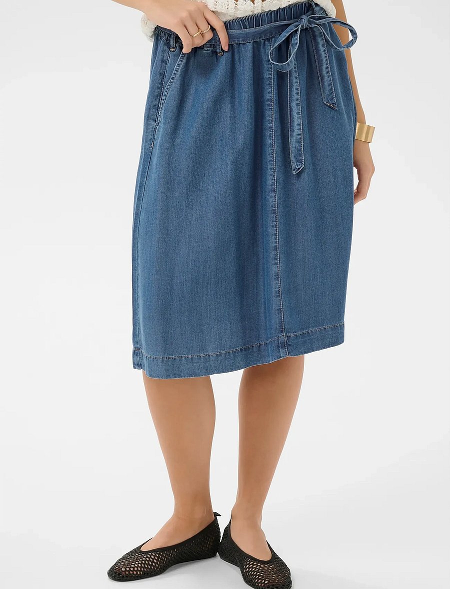 Cream - CRMolly Skirt - jeansröcke - jaspar blue denim - 0