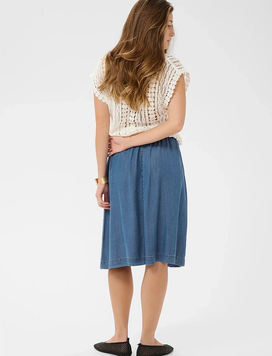 Cream - CRMolly Skirt - jeansröcke - jaspar blue denim - 4