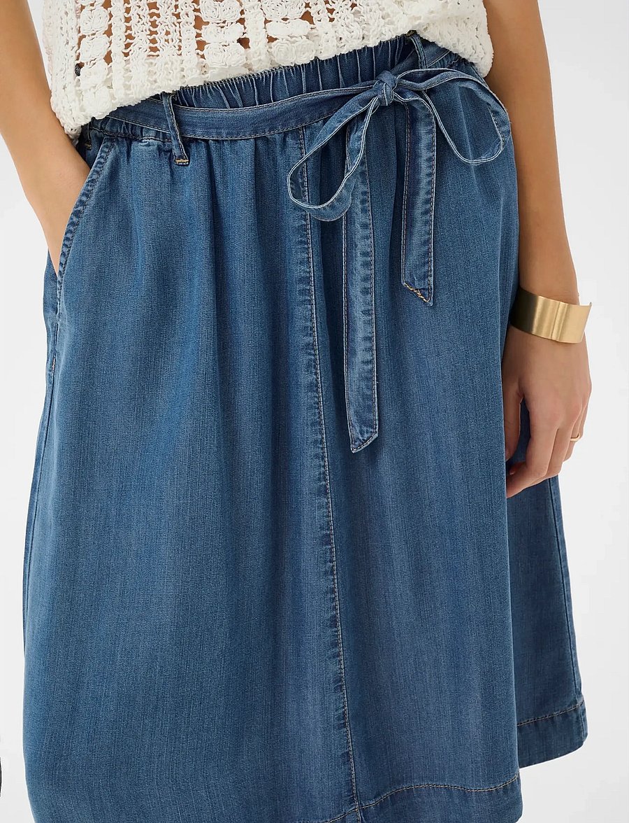 Cream - CRMolly Skirt - jeansröcke - jaspar blue denim - 5
