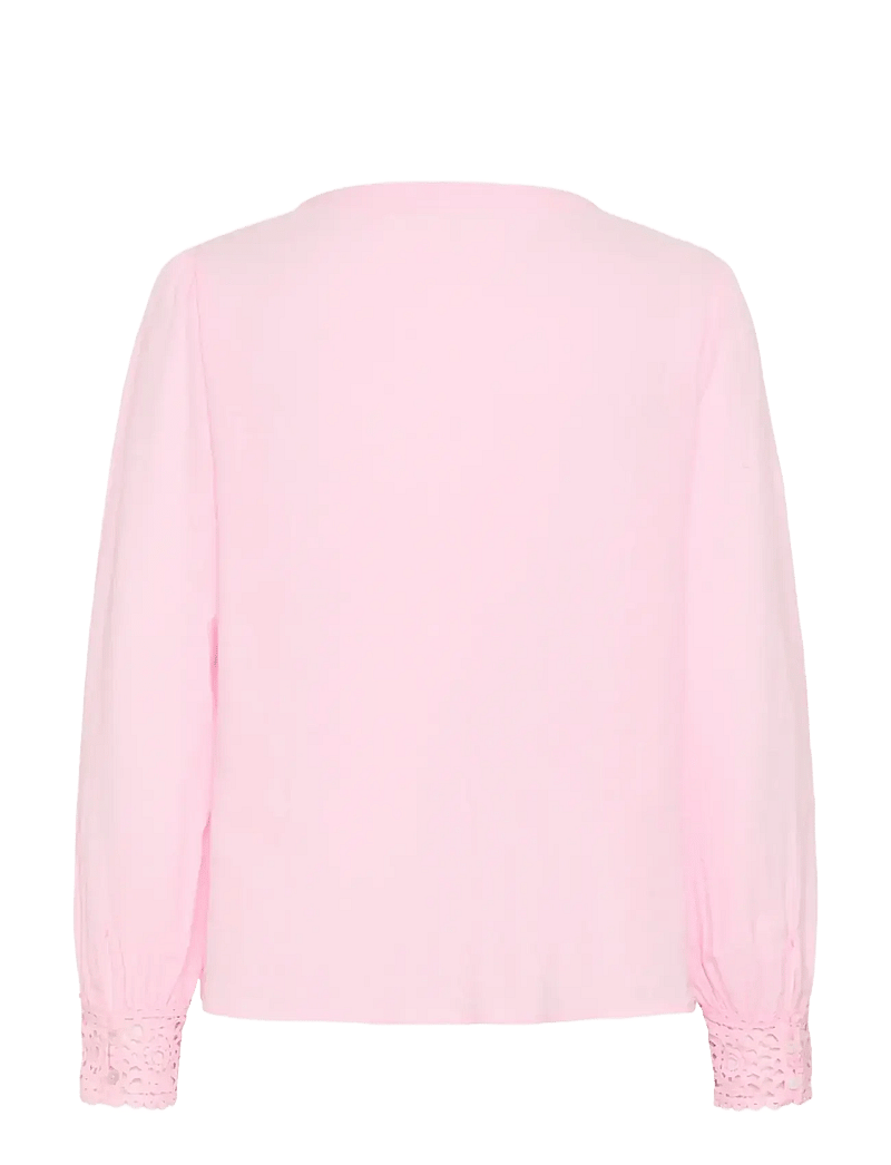 Cream - CRDelia Blouse - langærmede bluser - pink nectar - 2
