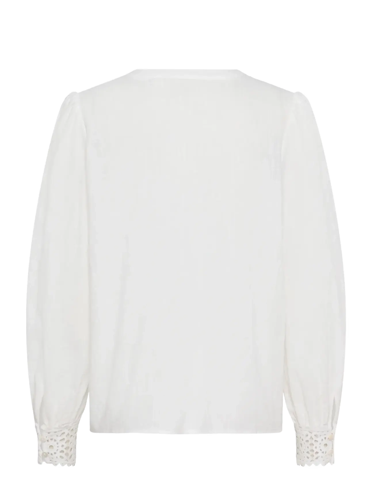 Cream - CRDelia Blouse - långärmade blusar - snow white - 2