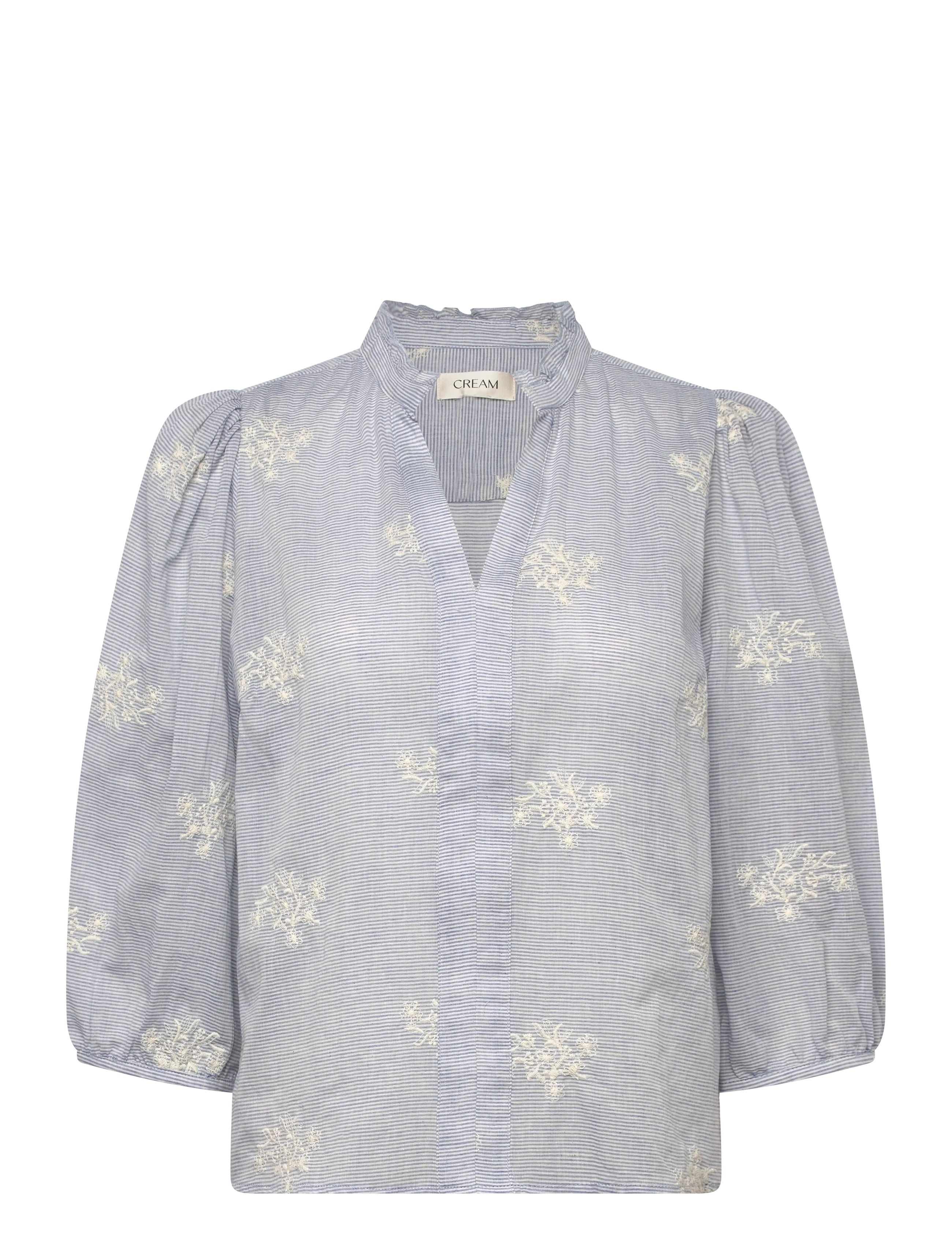 Cream Crkorey Blouse, 44, Blue, Bluser > Langærmede, Dame