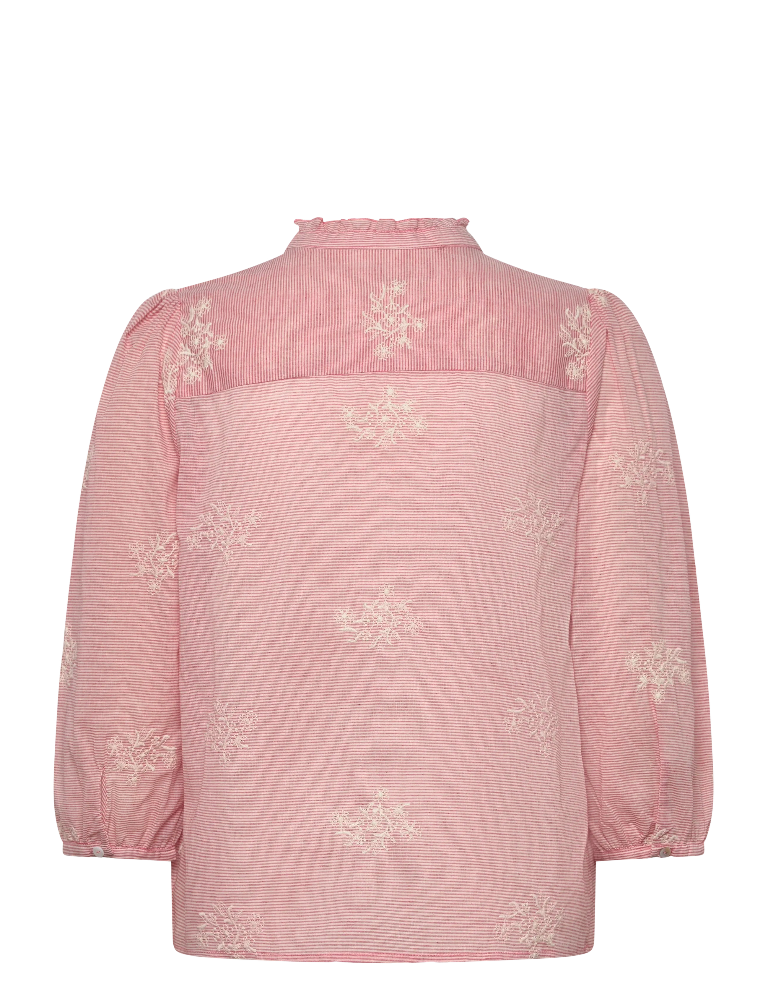 Cream - CRKorey Blouse - langermede bluser - high red white stripe - 1
