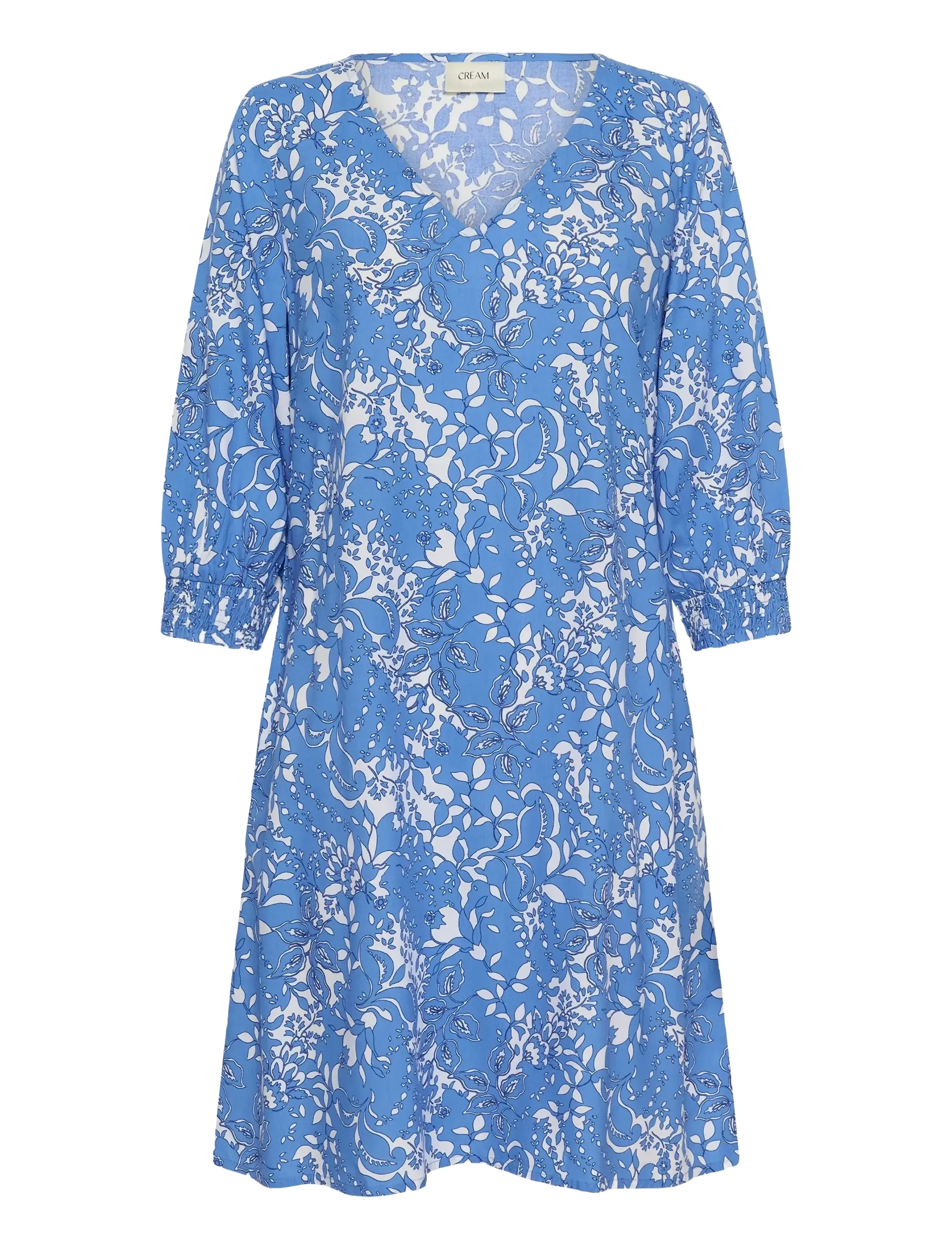 Cream CRTiah Short Dress - Tøj - BLUE TOILE / blue