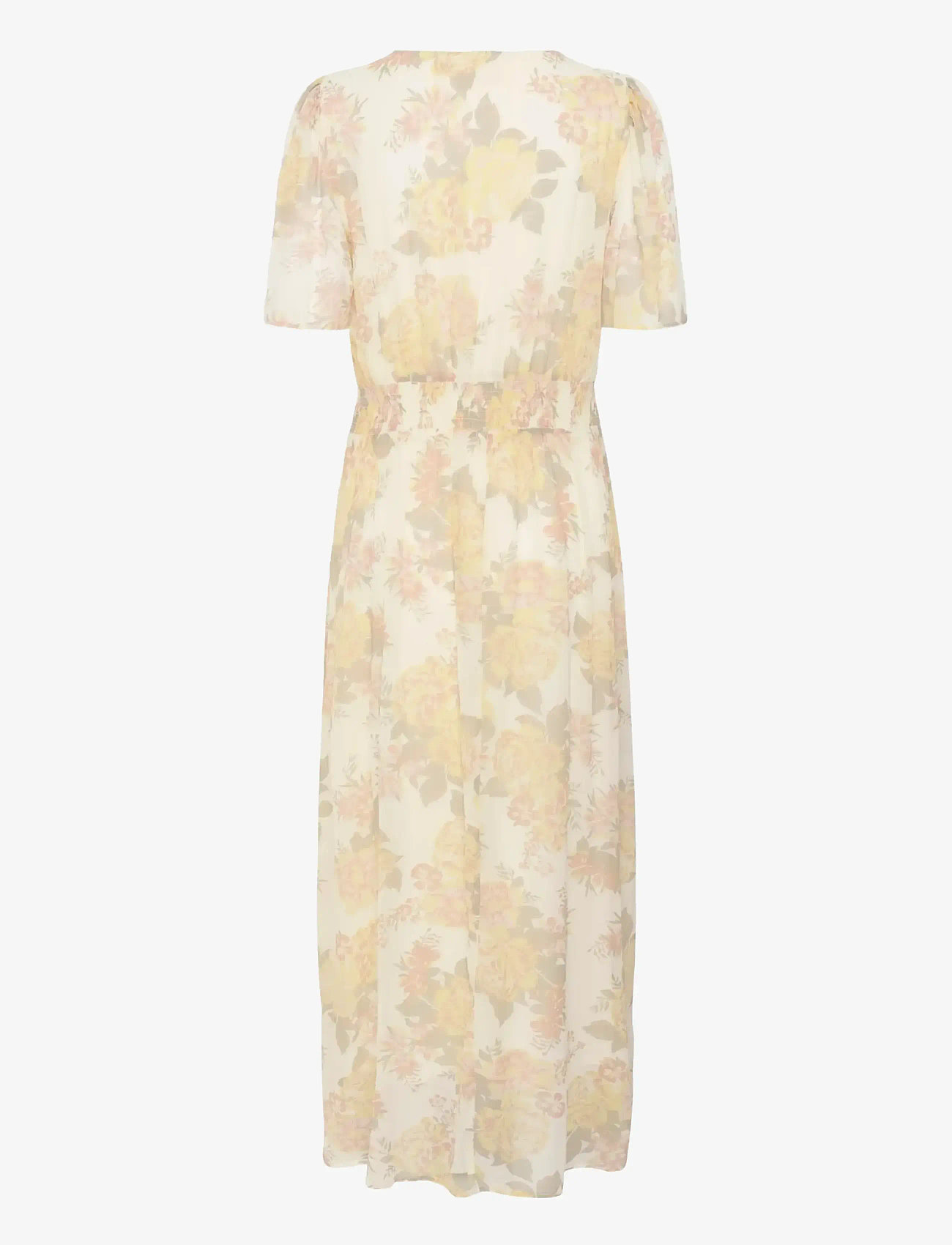 Cream - CRAlitia Dress - sommerkjoler - lemon flower - 2