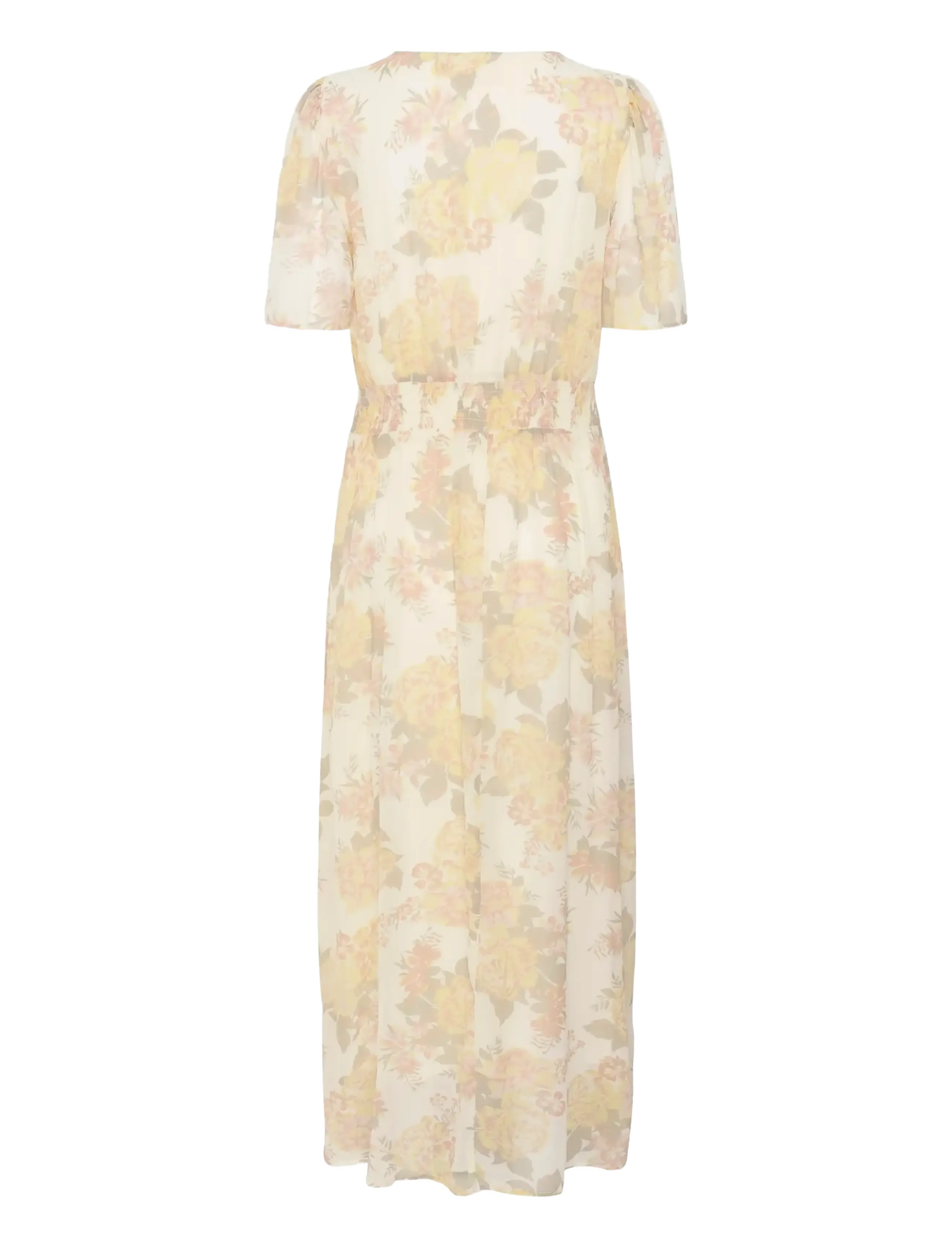 Cream - CRAlitia Dress - sommerkleider - lemon flower - 2
