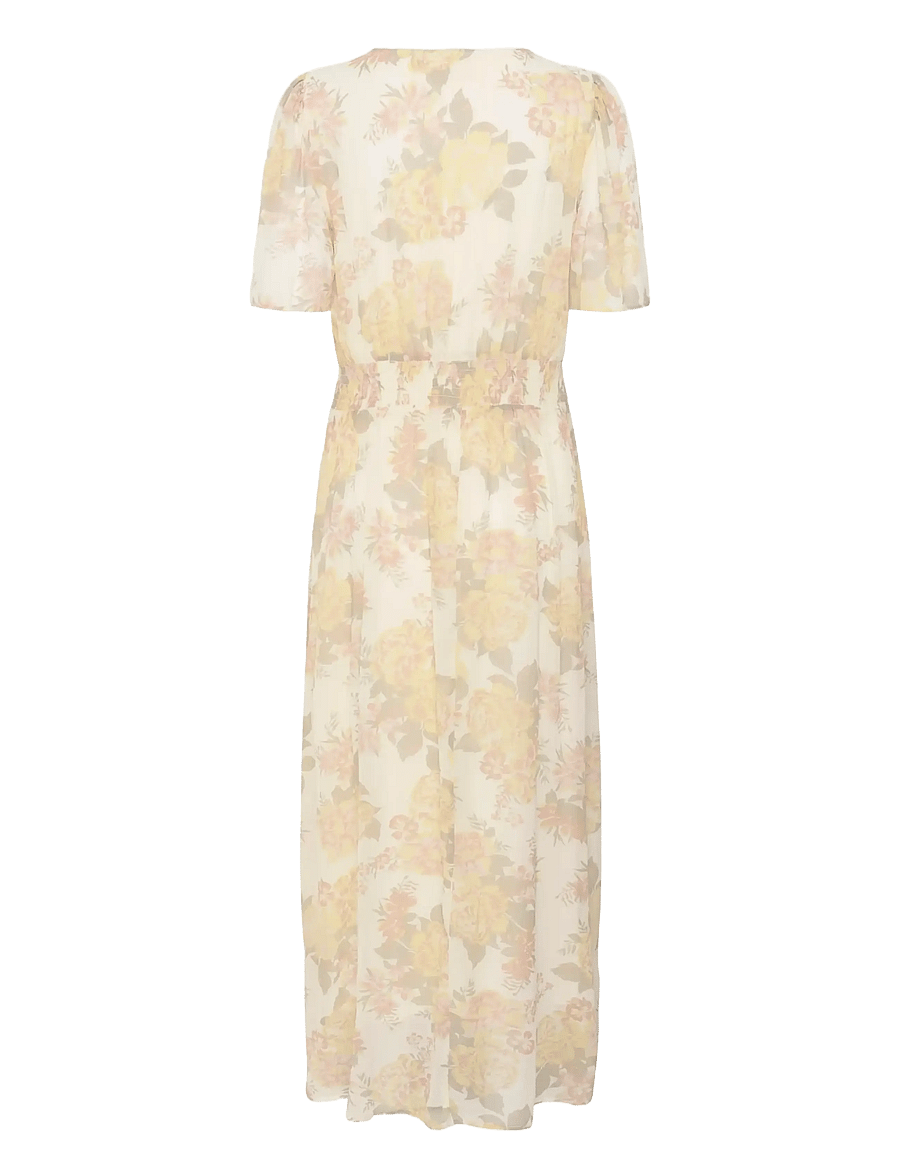 Cream - CRAlitia Dress - suvekleidid - lemon flower - 2