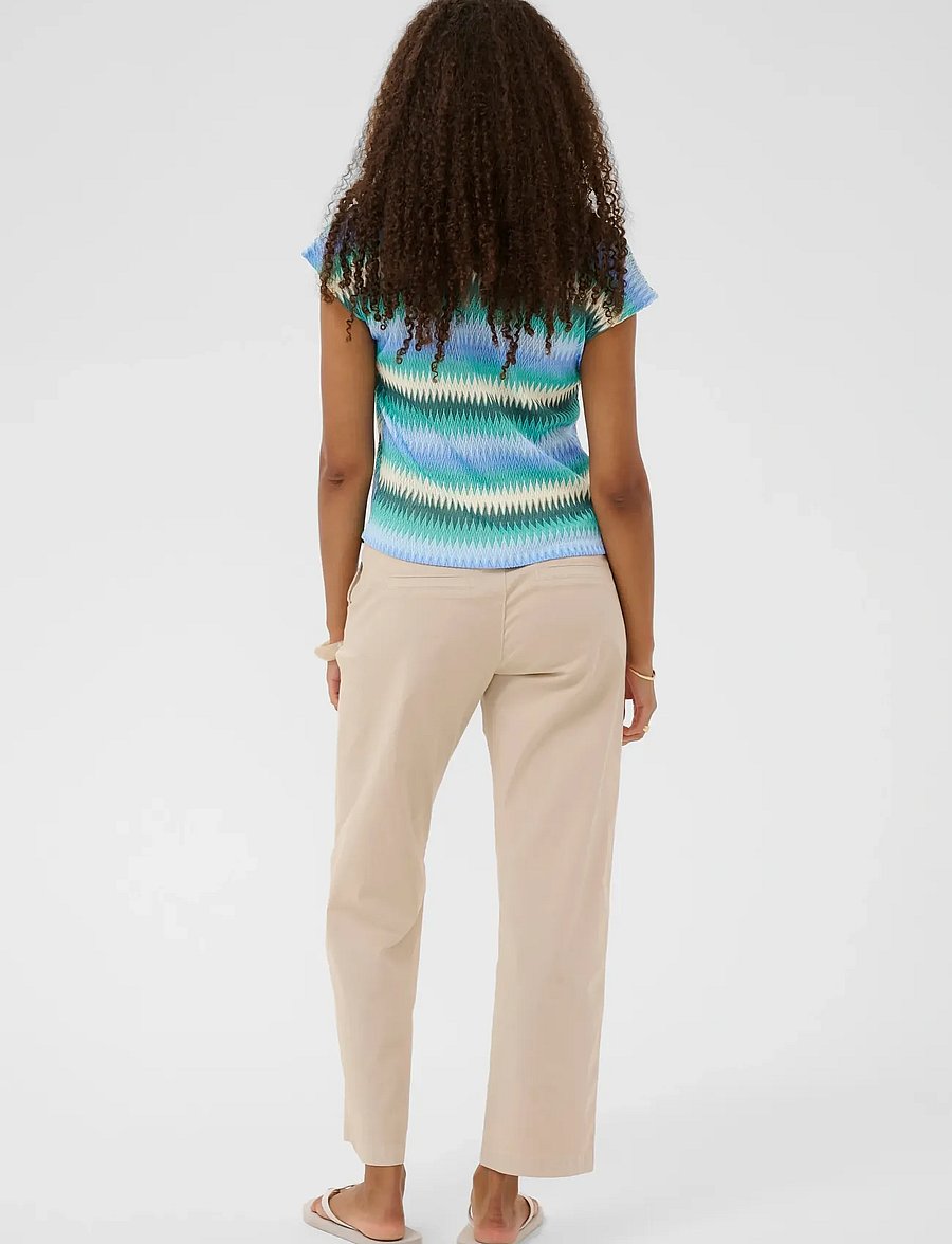 Cream - CRDelfina Blouse - short-sleeved blouses - zig zag missoni - 3