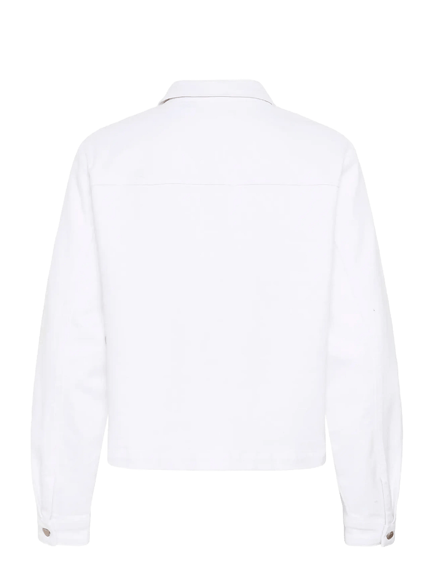 Cream - CRBotilde Denim Jacket - jeansjacken - snow white - 2